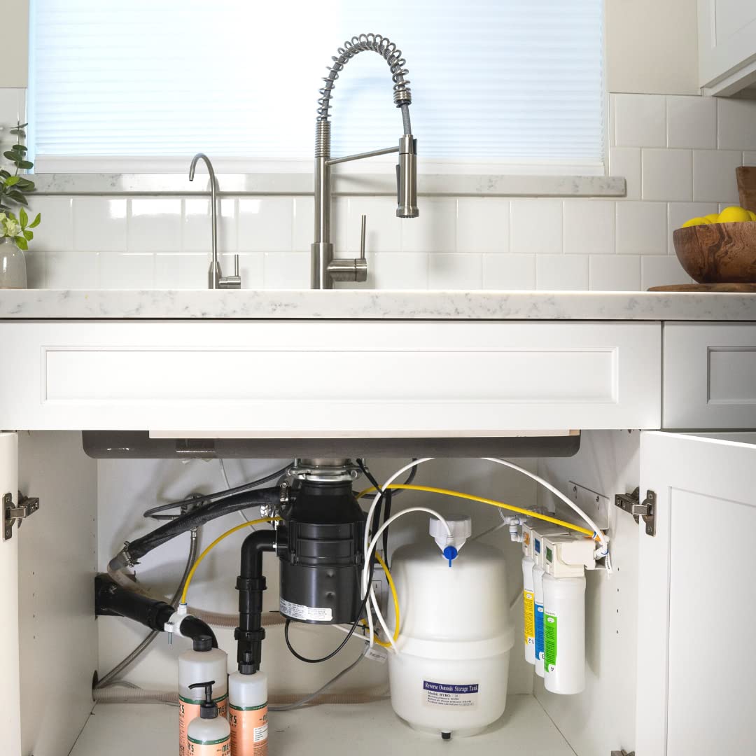 AquaTru Under Sink Reverse Osmosis Water Filter System with Alkaline pH+ Filter | Certified to Remove Lead, Chlorine, Fluoride, PFAs and More for Pure Great-Tasting Water