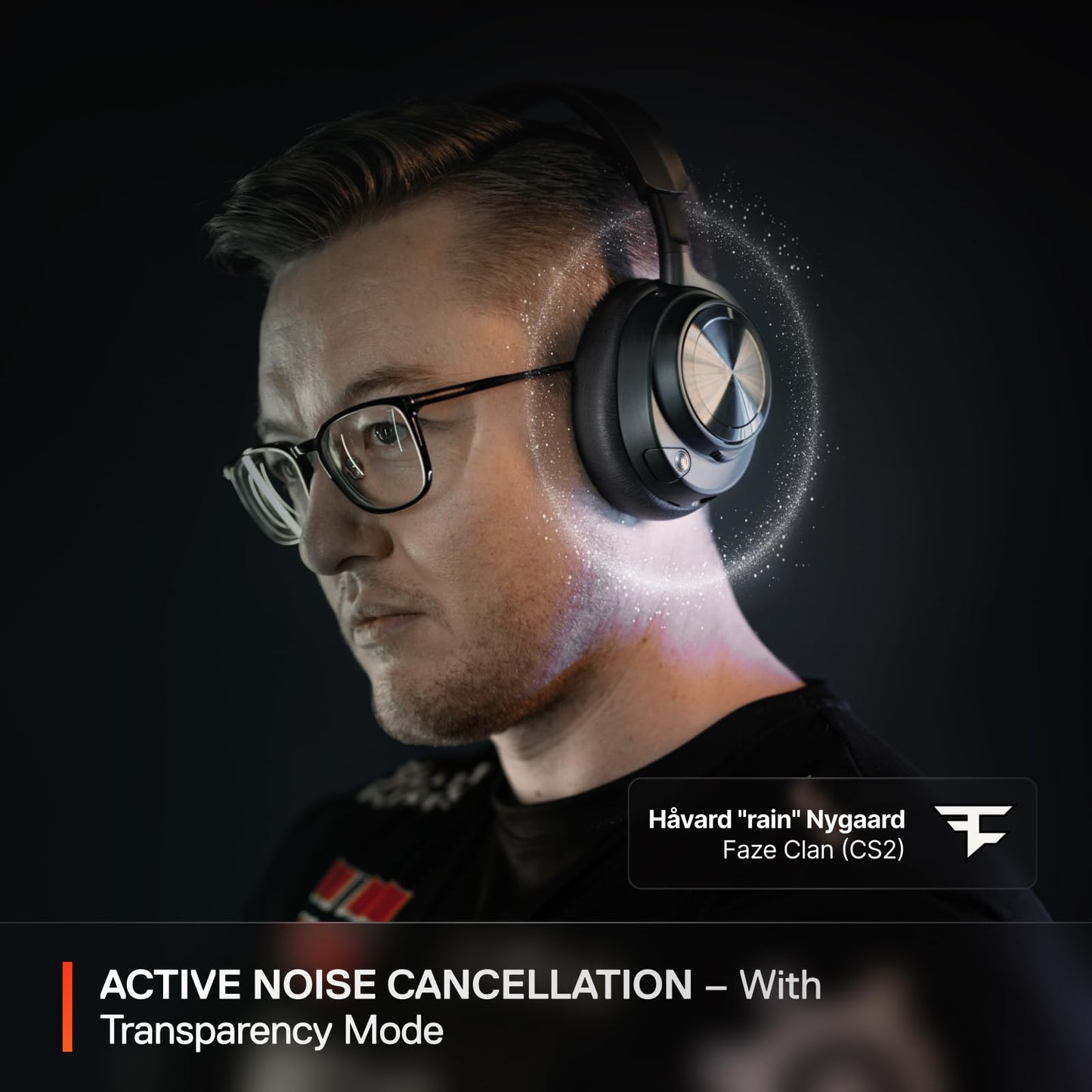 SteelSeries Arctis Nova Pro Wireless Multi-System Gaming Headset - Premium Hi-Fi Drivers - Active Noise Cancellation - Infinity Power System - ClearCast Gen 2 Mic - PS5, PS4, PC, Switch, Mobile