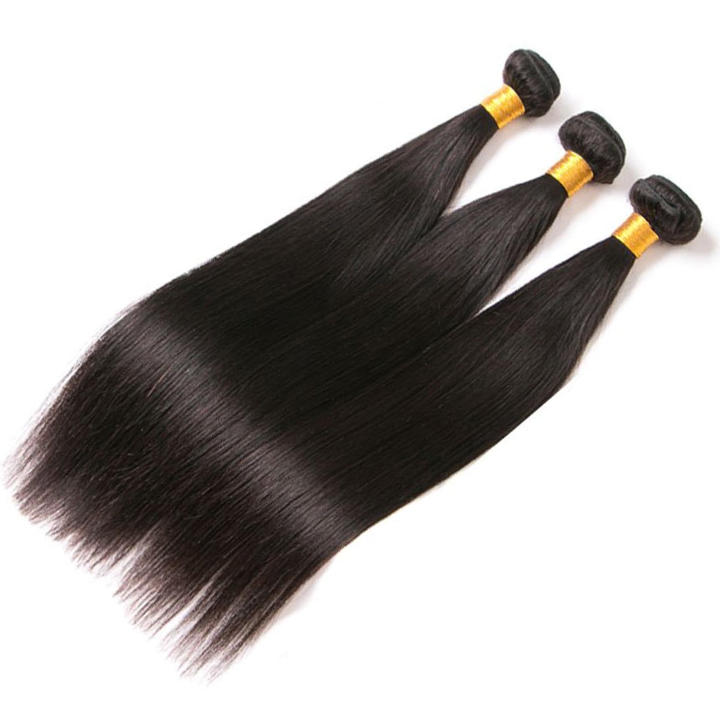 Viyaviya 10A Brazilian Straight Bundles Human Hair 22 24 26 Inch 100% Unprocessed Virgin Remy Hair Bundles Weave 3 Bundles Raw Hair Extensions Natural Color For Women