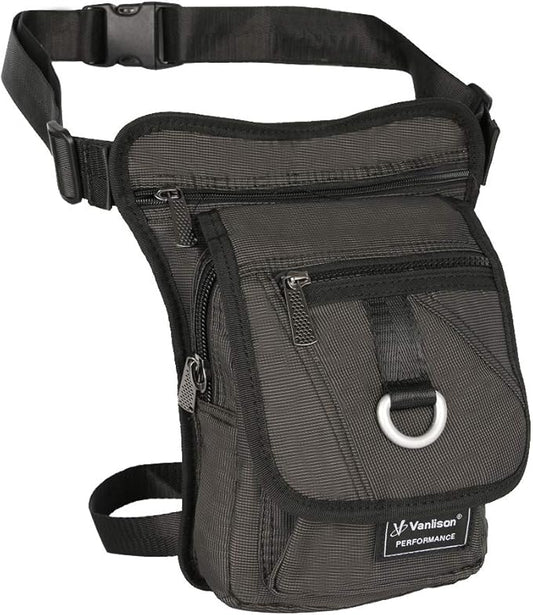 Waterproof Airsoft Tactical Drop Leg Pouch Bag Panel Motorcycle Bag