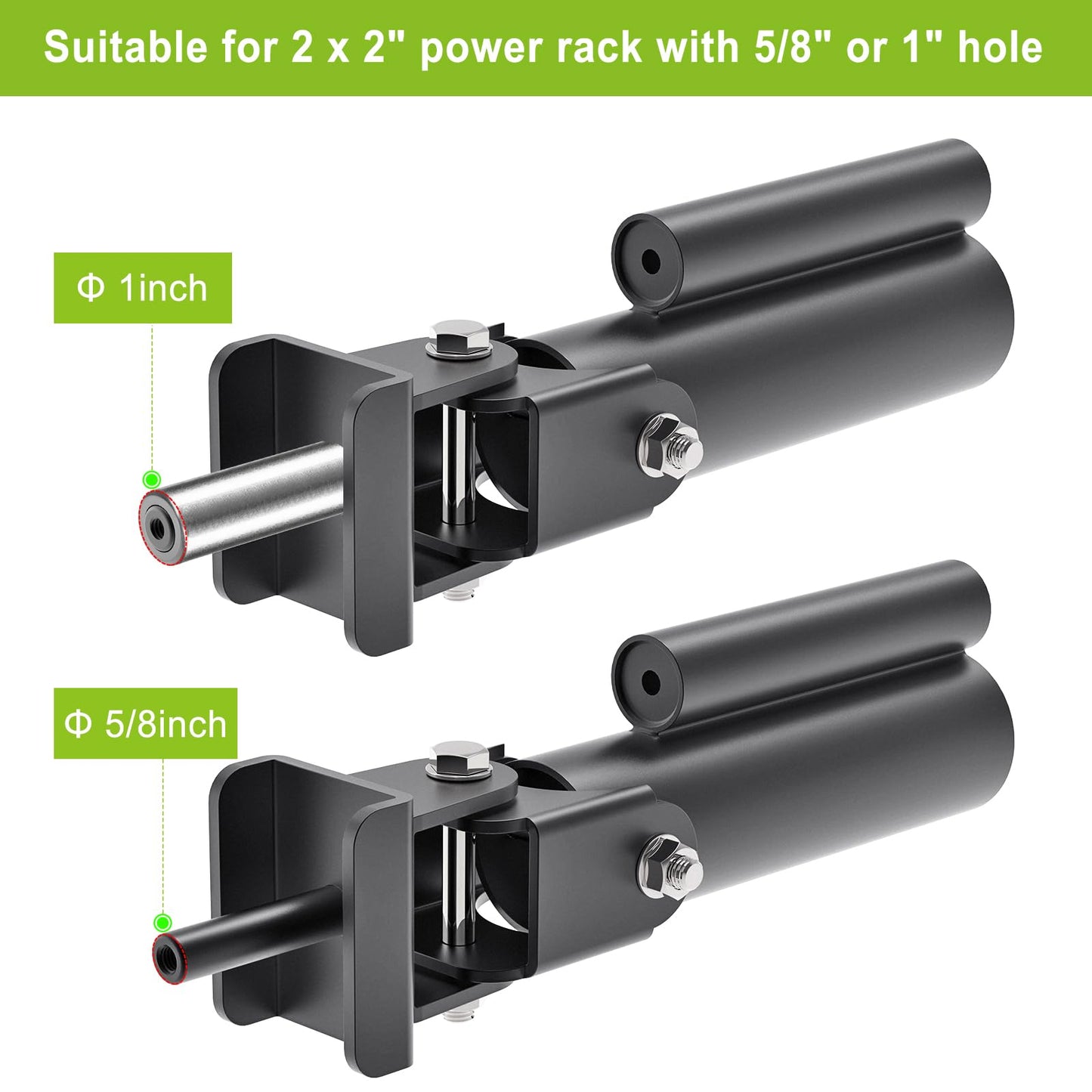 SELEWARE V Bar Row Landmine Handle Attachment and T Bar Row Landmine Attachment Bundle - Heavy-Duty, Non-Slip Grip for Olympic Barbell Strength Training