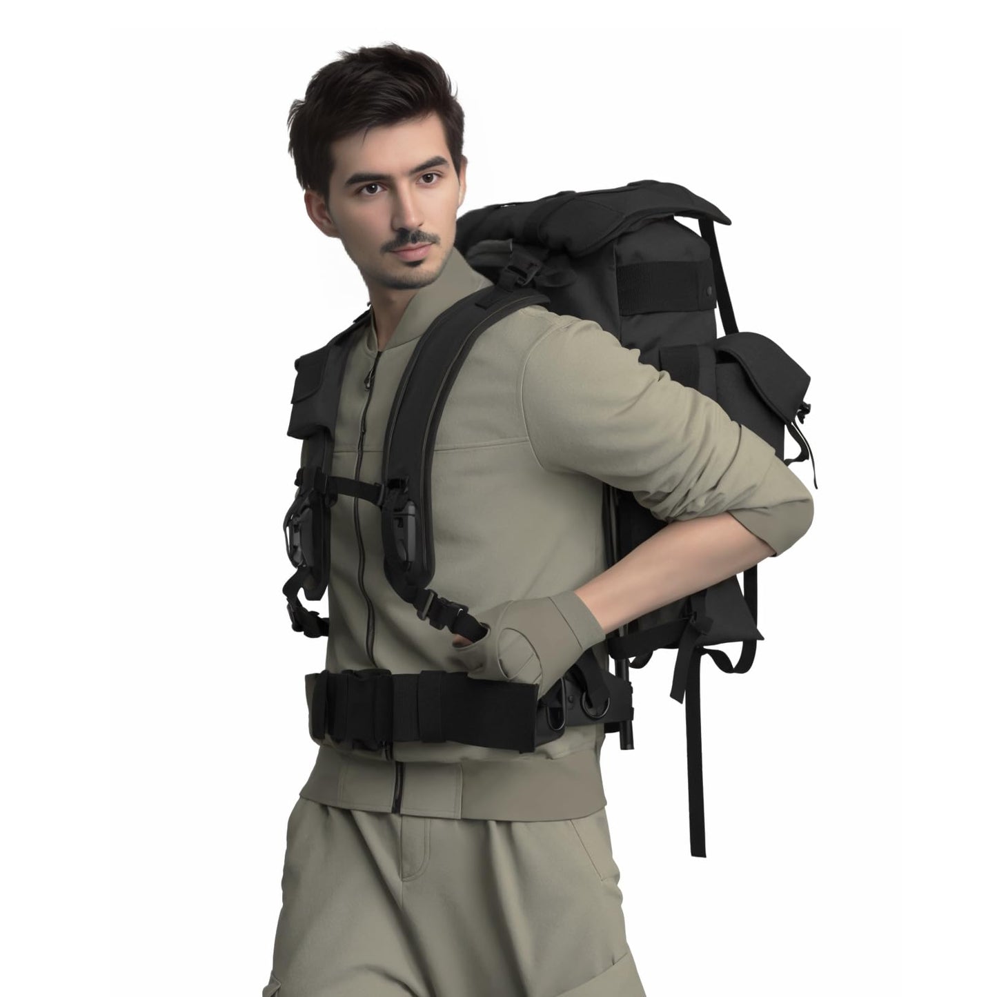 MT Military Alice Pack Army Survival Combat ALICE Rucksack Backpack Black