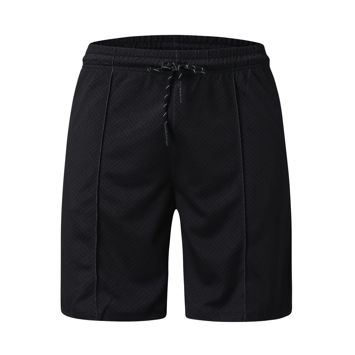 Generic Mens Short Sets 2 Piece Outfits Fashion Summer Tracksuits Casual Set Casual Matching Polo Shirts and Short Set, X-Large, #A02-black