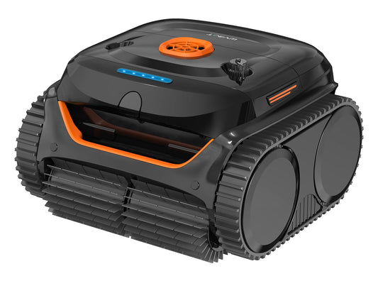 (2025 New) WYBOT C2 Inground Pool Vacuum Robot, Wall & Waterline Cleaning, Ultra-Fine Filtration, Cordless Robotic Pool Cleaner wtih Triple Motor Powerful Suction, 180mins Runtime (Black&Green)