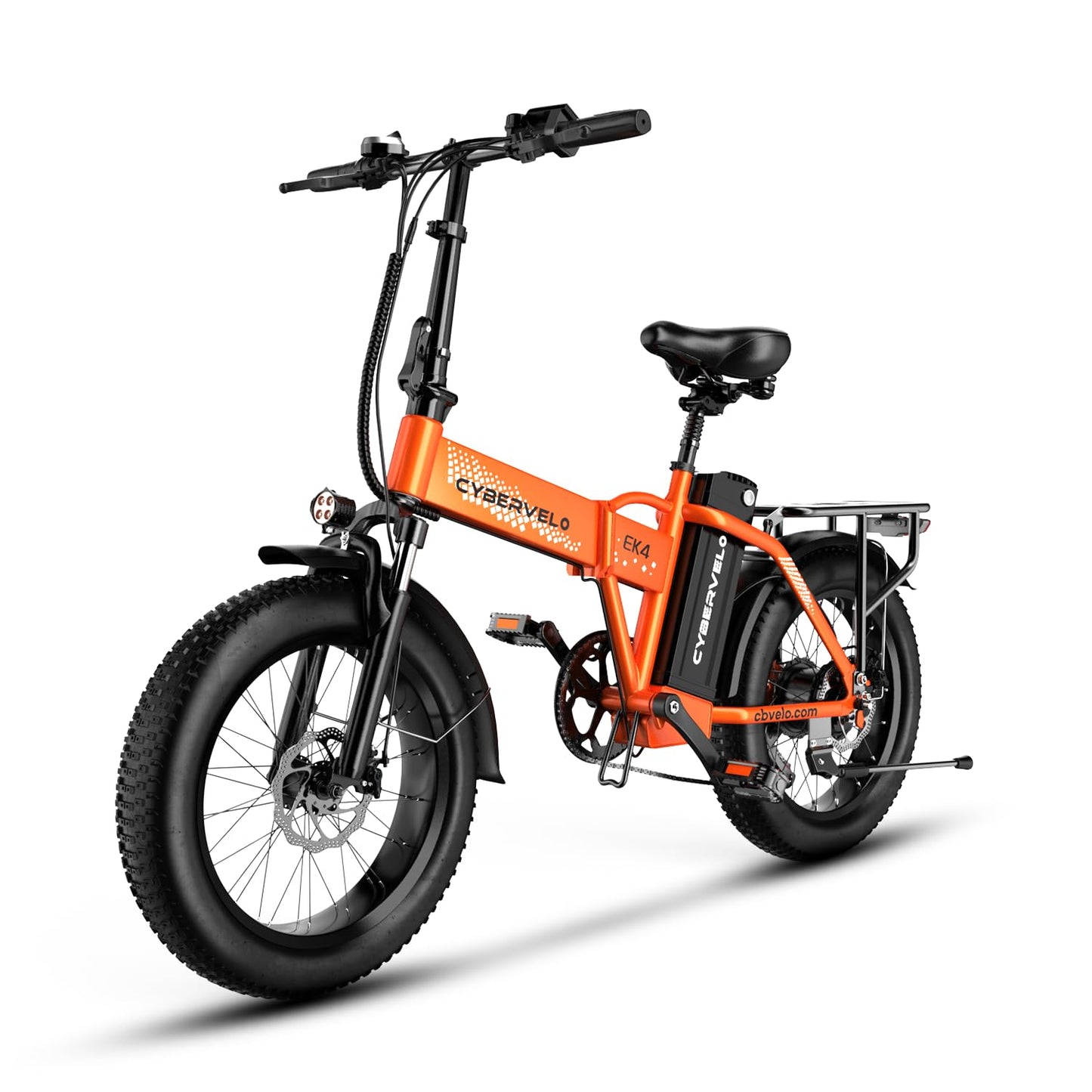 DriftGod Folding Electric Bike for Adults β 1000W Motor, 20"x3" Fat Tire, 48V Removable Battery, All-Terrain E-Bike with 7-Speed, Front Suspension β Powerful Foldable Ebike for Commuter