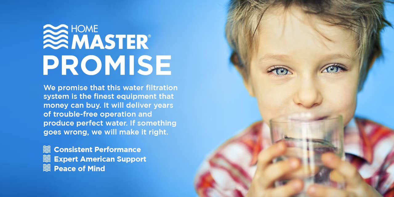 Home Master TMAFC Artesian Full Contact Reverse Osmosis System, 7-stages, Patented 2-Pass Alkaline Remineralization, Fast 4.5s Fill Rate, 8.5” catalytic carbon, 5-year limited parts