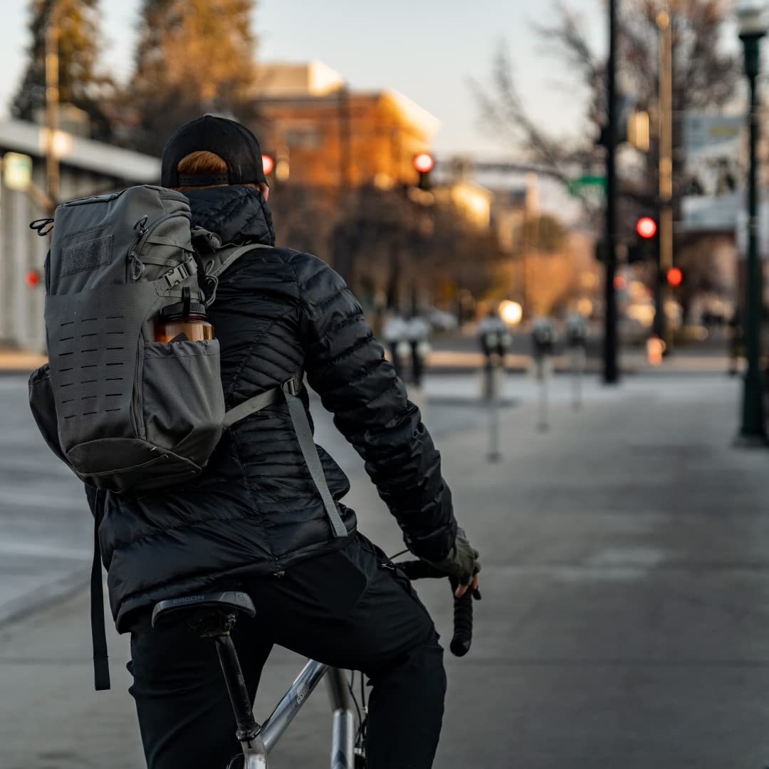 Eberlestock Bandit Pack - Rugged EDC Backpack Built For The Office Or The Outdoors (Grey)