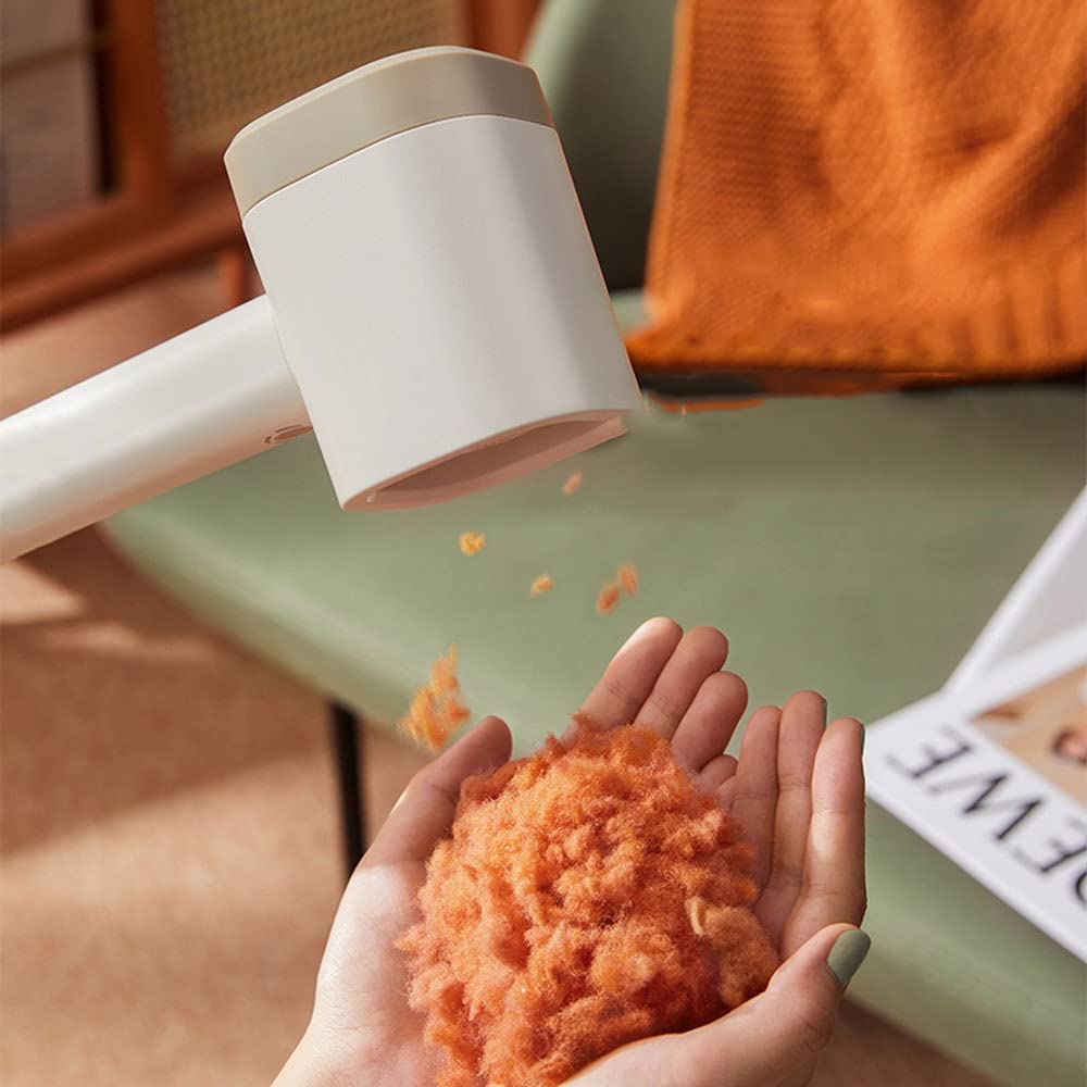 XARONF Electric Lint Remover, Fabric Shaver, Fuzz Remover, Quickly and Effectively Remove Pilling of Clothes,Sweaters,Couch,Bed Sheets,Socks and Other Fabric, Large Capacity Dirt Tank, USB Powered (C