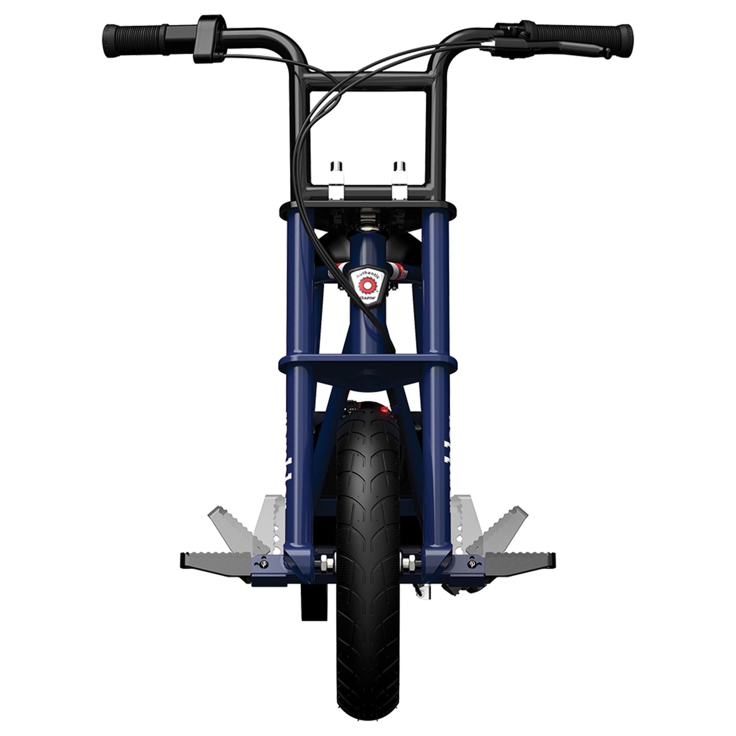 Razor Rambler 12 Electric Retro Minibike for Adults with 250W Motor, 12 Inch Tires, & 24V Battery, Dark Blue