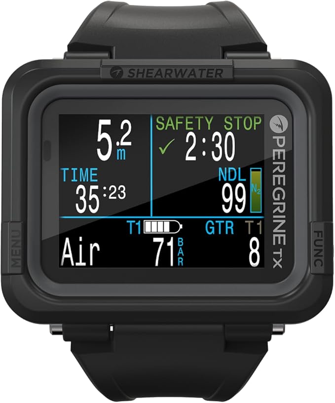 Shearwater Research Peregrine TX Air Integrated Color Dive Computer