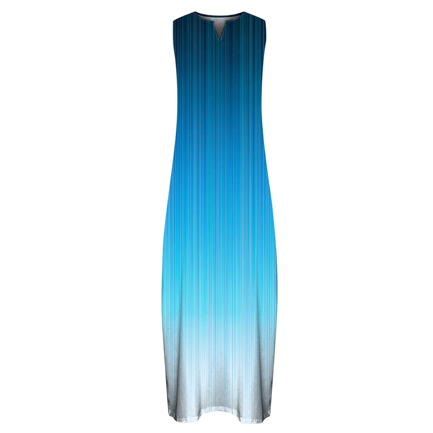 Clothing Women Over 50 Maxi Sundress for Women Trendy 2024 Summer Dress Floral Print V Neck Dresses Sleeveless Boho Dress Beach Outfits Long Sundresses for Women 2024