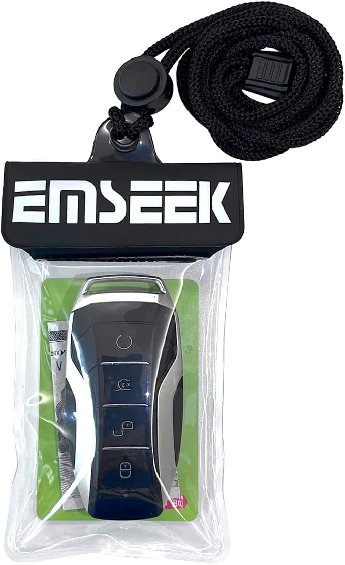 Waterproof Car Key Fob Case Swim Dry Key Shell Bag Surf Wallet Waterproof Holder Pouch for Key ID Credit Card