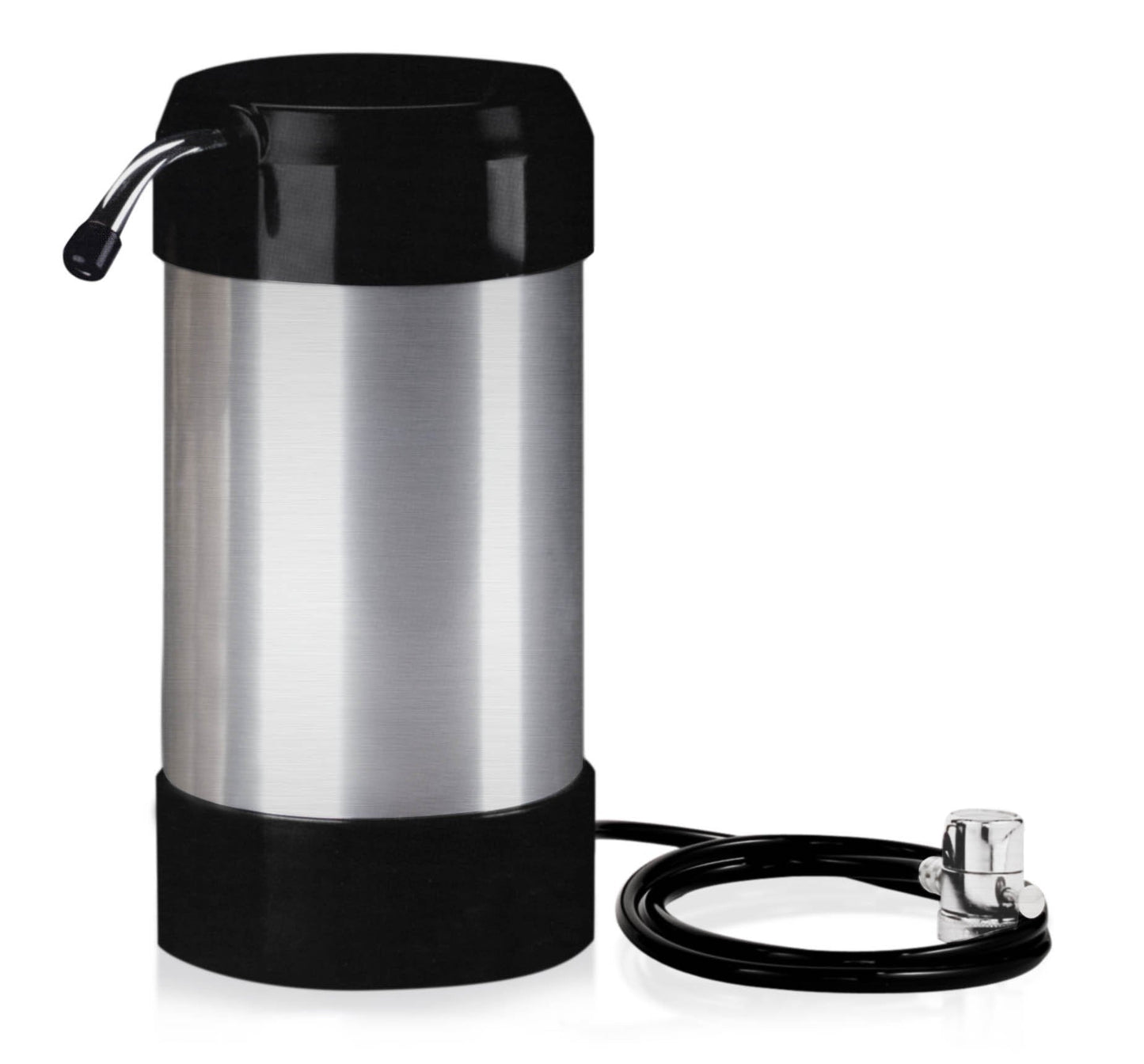 cleanwater4less Countertop Water Filtration System | No Plumbing Faucet Adapter, Water Purifier | Instant countertop Water Filter | Water Filter Dispenser | Easily Fills Your Water Filter Pitcher