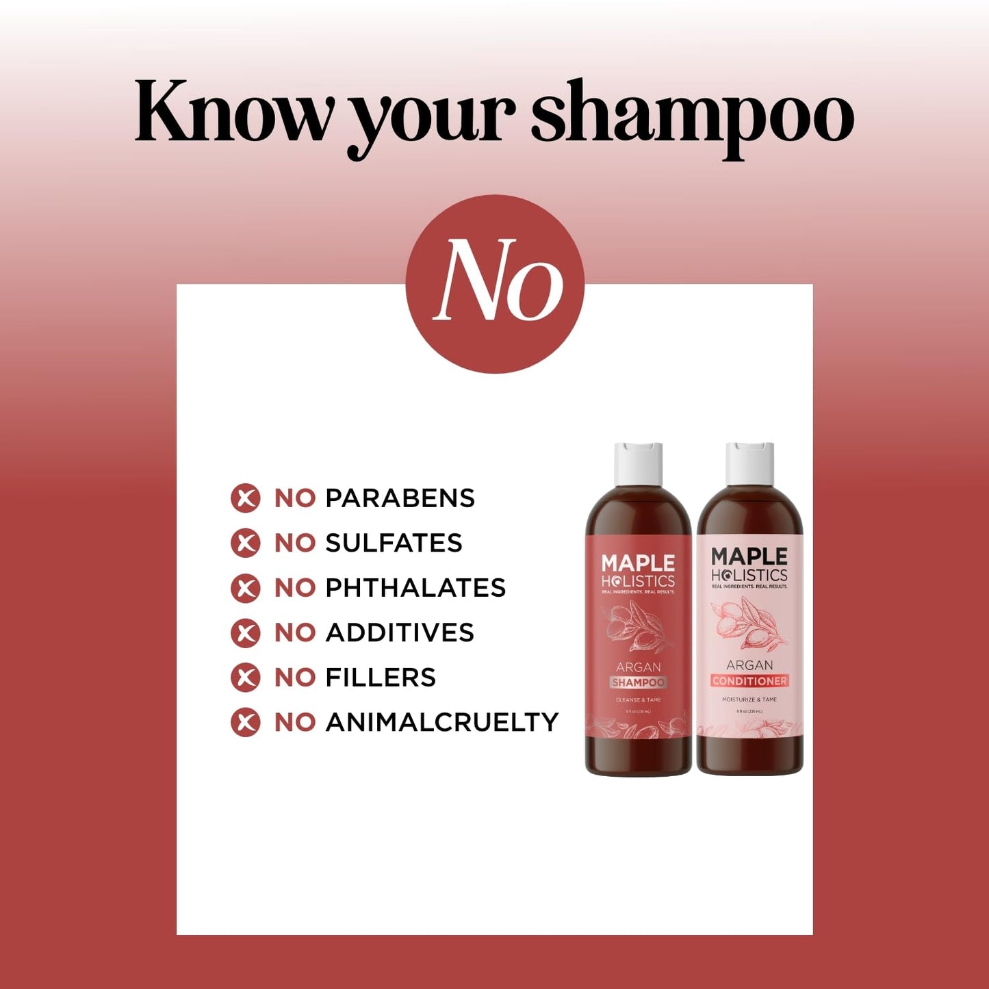 Argan Oil of Morocco Shampoo and Conditioner - Sulfate Free Shampoo and Conditioner Set for Color Treated Hair - Volumizing Shampoo and Conditioner for Men and Women for Curly Frizzy Dry Damaged Hair