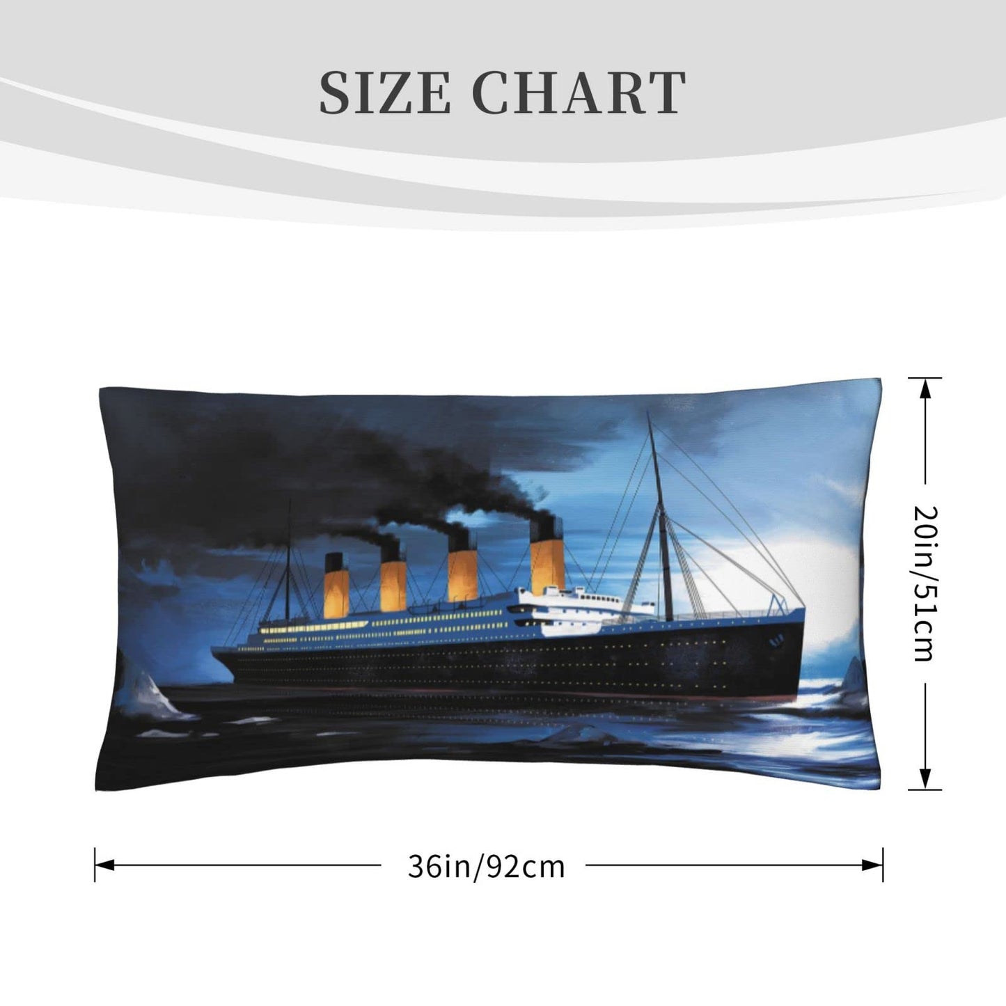 1 Pack Pillow Covers Super Soft Pillow Cases Rectangle Decorative Throw Pillowcase with Envelope Closure Wrinkle Fade and Stain Resistant 20x36