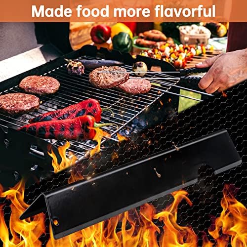 Flavorizer Bars and Heat Deflectors Replacement for Weber Genesis II (3+5 Genesis II)