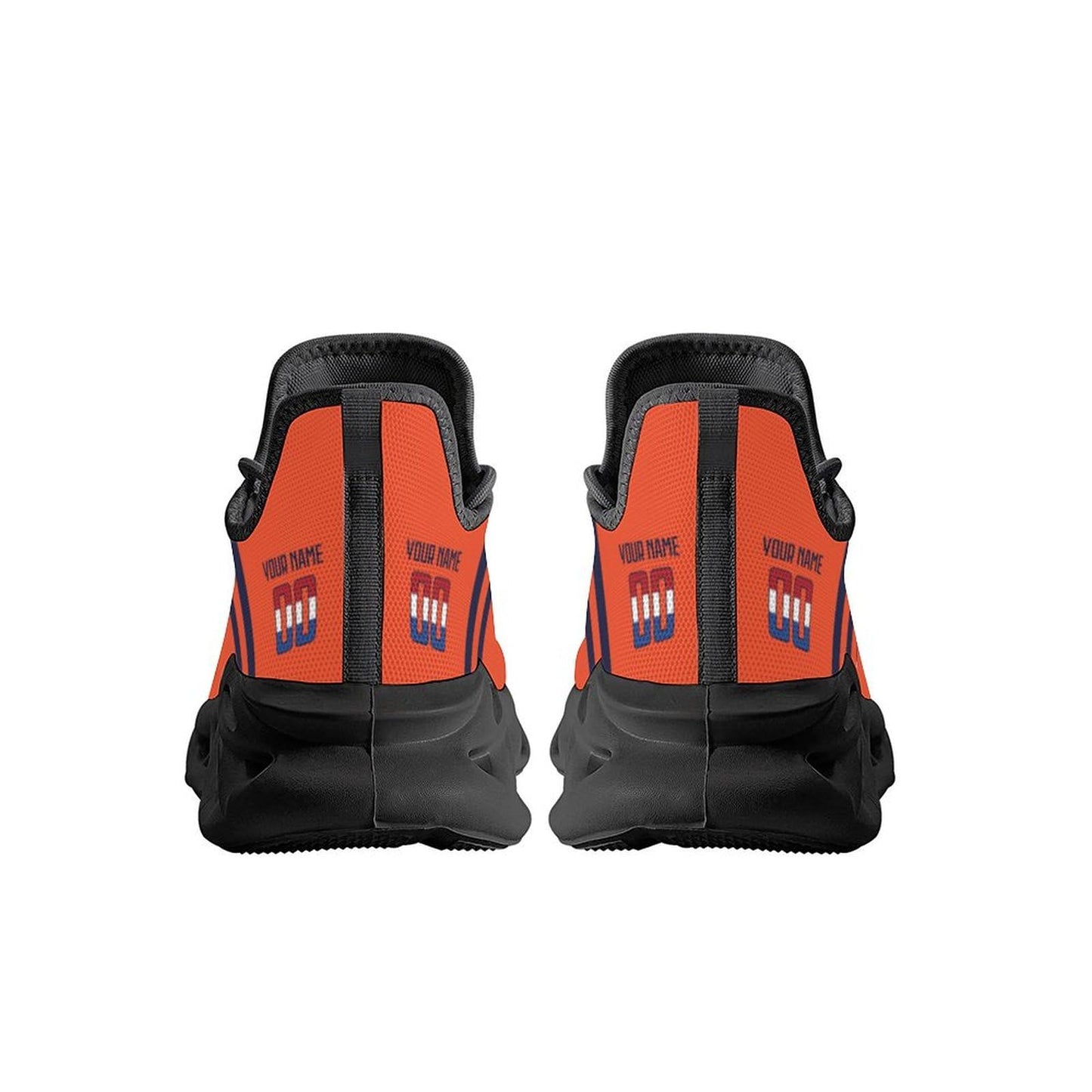 Netherlands National Team Custom Men's Sneakers Soccer Personalized Breathable Fan Gift Name & Number Athletic Gym Slip-on Shoes