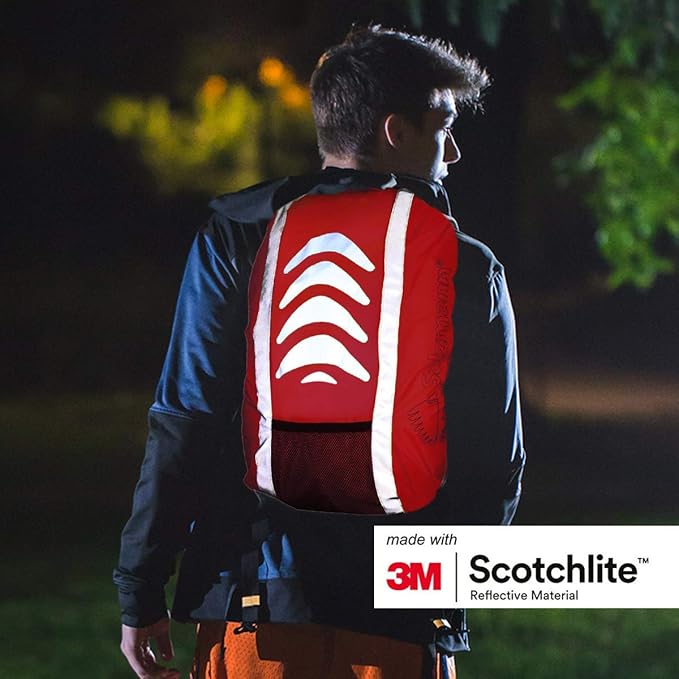 Salzmann Reflective Backpack Cover | High Visibility, Waterproof & Weatherproof | Ideal for Cycling, Running & Hiking