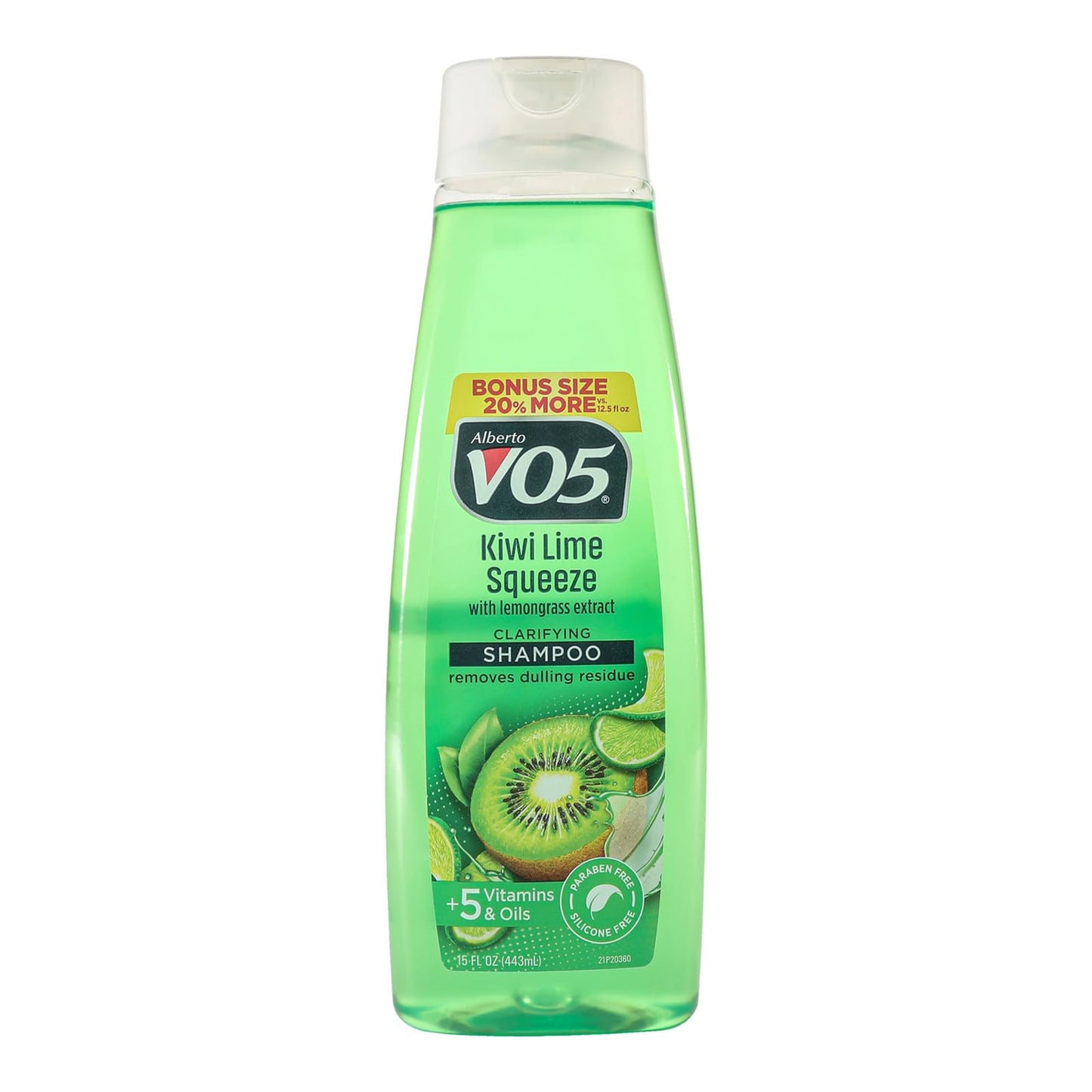 Alberto VO5 V05 Herbal Shampoo, Kiwi & Lime Squeeze, 15 oz