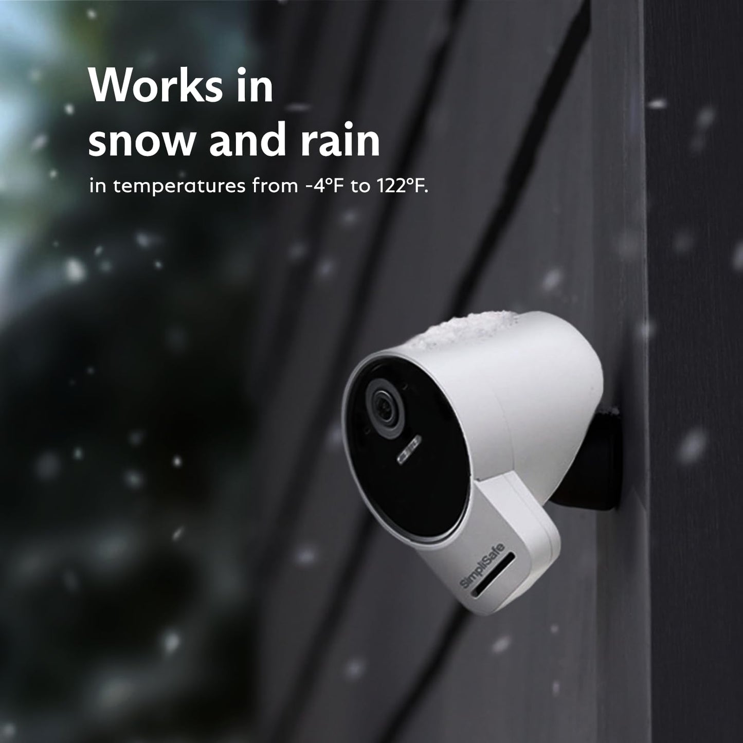 SimpliSafe Outdoor Security Camera Series 2, 1080p Wireless and Wired Home Security Camera - Compatible with Gen 3 System