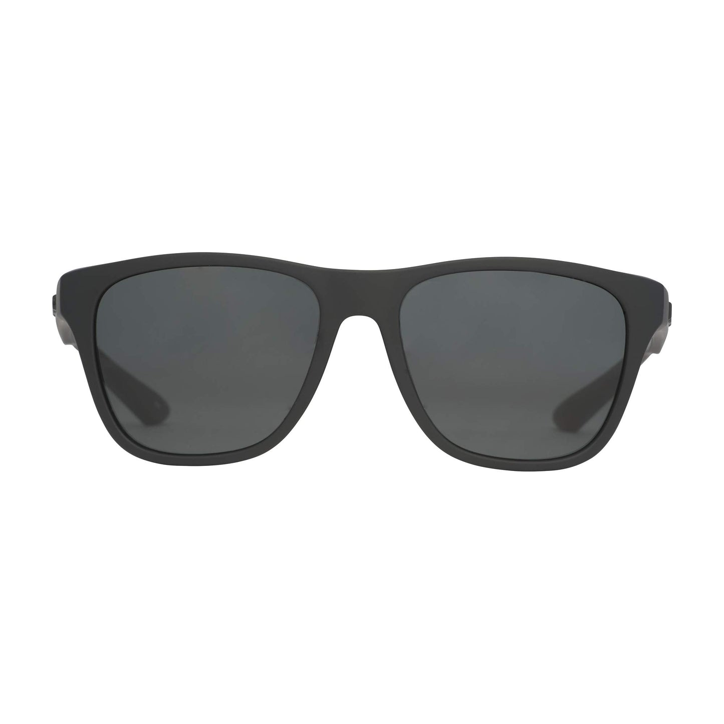 HUK, Polarized Lens Eyewear with Performance Frames, Fishing, Sports & Outdoors Sunglasses Panto, (Swivel) Gray/Matte Black, Medium