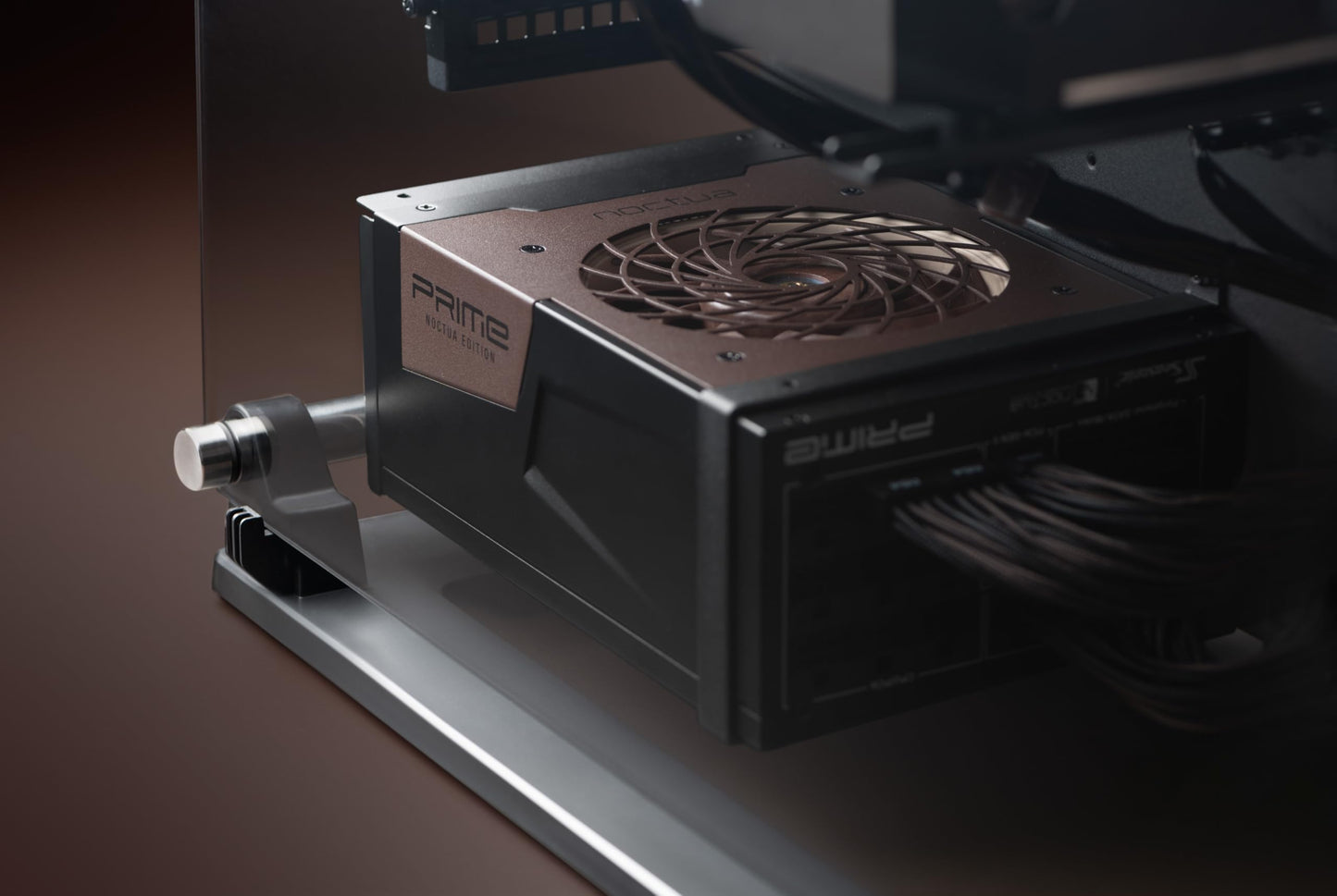 Seasonic Prime TX-1600 Noctua Edition, Ultra-Quiet Fully Modular 1600W 80 Plus Titanium Efficiency ATX 3.1 PC Power Supply (Black/Brown) with US AC Power Cord