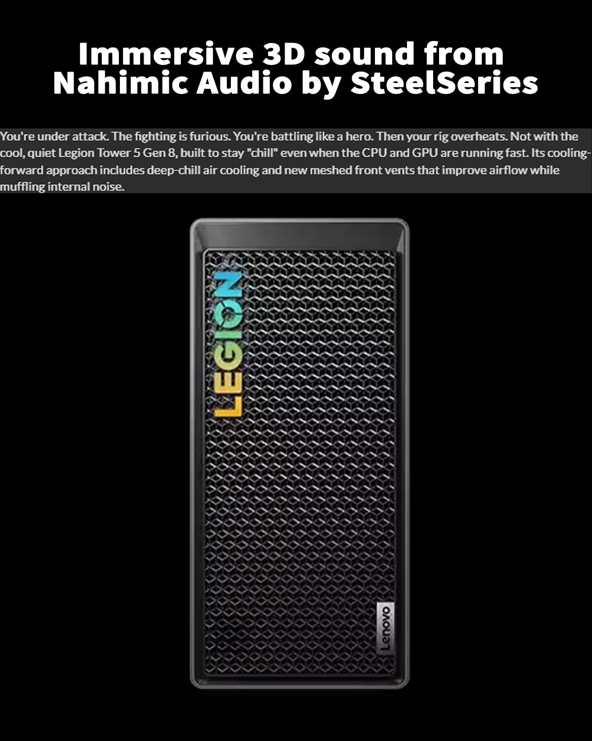 Lenovo Legion Tower T5 Gen 8 Gaming Desktop PC, AMD Ryzen 7 7700 Processor with RTX 4070 Ti Super 16GB GDDR6X, WiFi 6E, BT5.3, KB, Mouse Set, Windows 11 Pro, Office Pro Lifetime (32GB RAM | 2TB SSD)