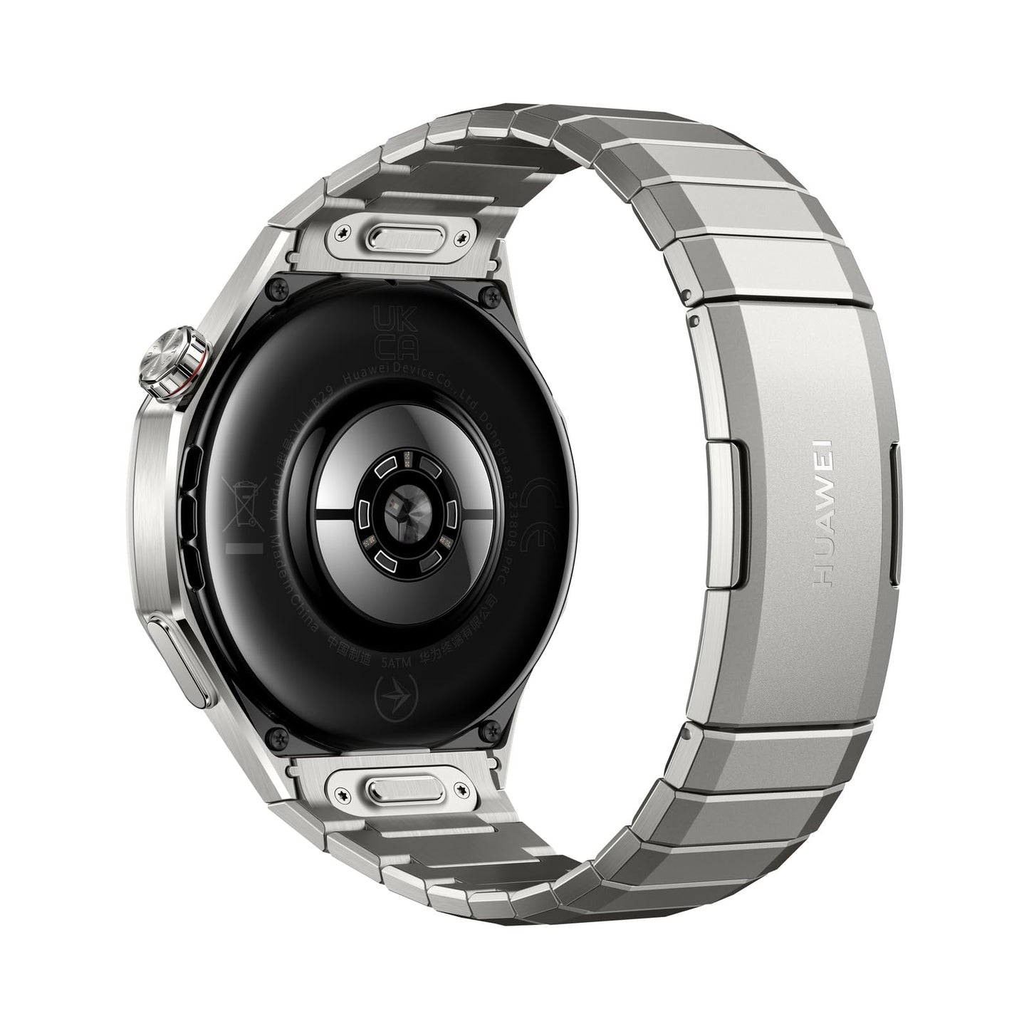 HUAWEI Watch GT 5 Pro 46 mm Smartwatch, Sharp-Edged Design, up to 14 Days Battery Life, Pro-Level Sports Watch, Health Tracking, Compatible with iOS and Android, Titanium (GT 5 Pro 46 mm, Titanium)