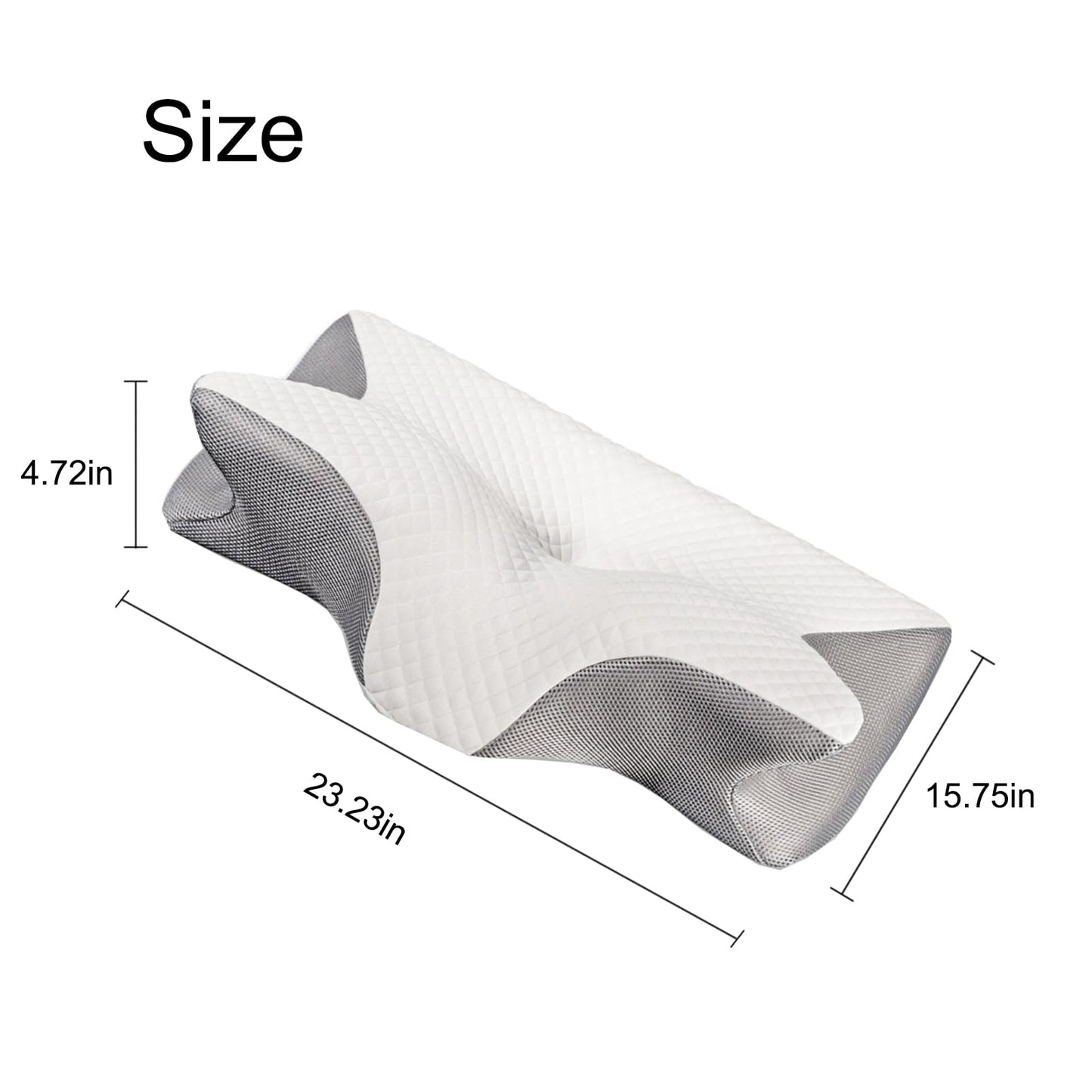 Dreamers Relief Pillow, Orthinex Cervical Neck Pillow, Contour Memory Relief Pillow, Memory Foam Neck Pillows, Premium Ergonomic