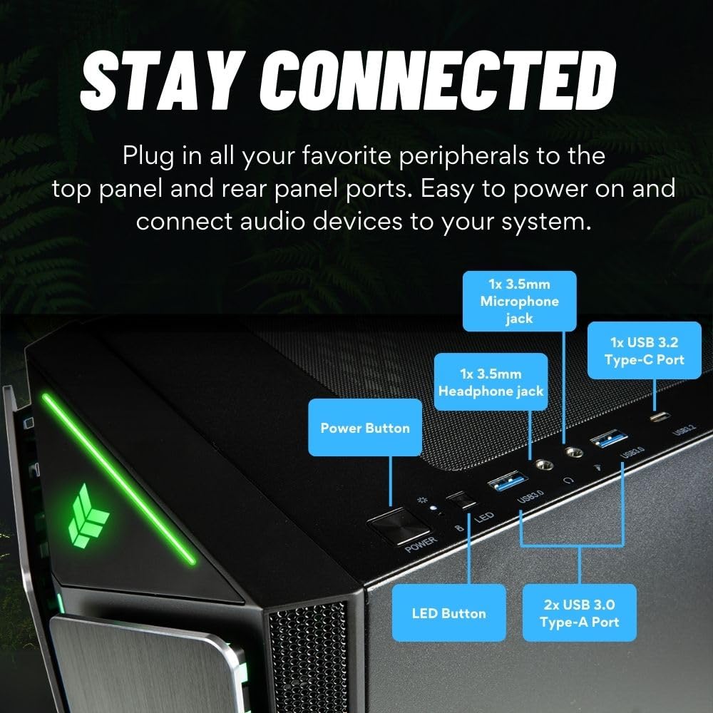 Mantis V2 Gamer Desktop PC - GeForce RTX 5070 TI (> 3090), Intel 14-Core 14600K (>i7-12700K), WaterCooled, 32GB DDR5 RAM, 2TB NVMe SSD, WiFi 6E + BT, HDMI, Windows 11 Pro - RGB Gaming Computer