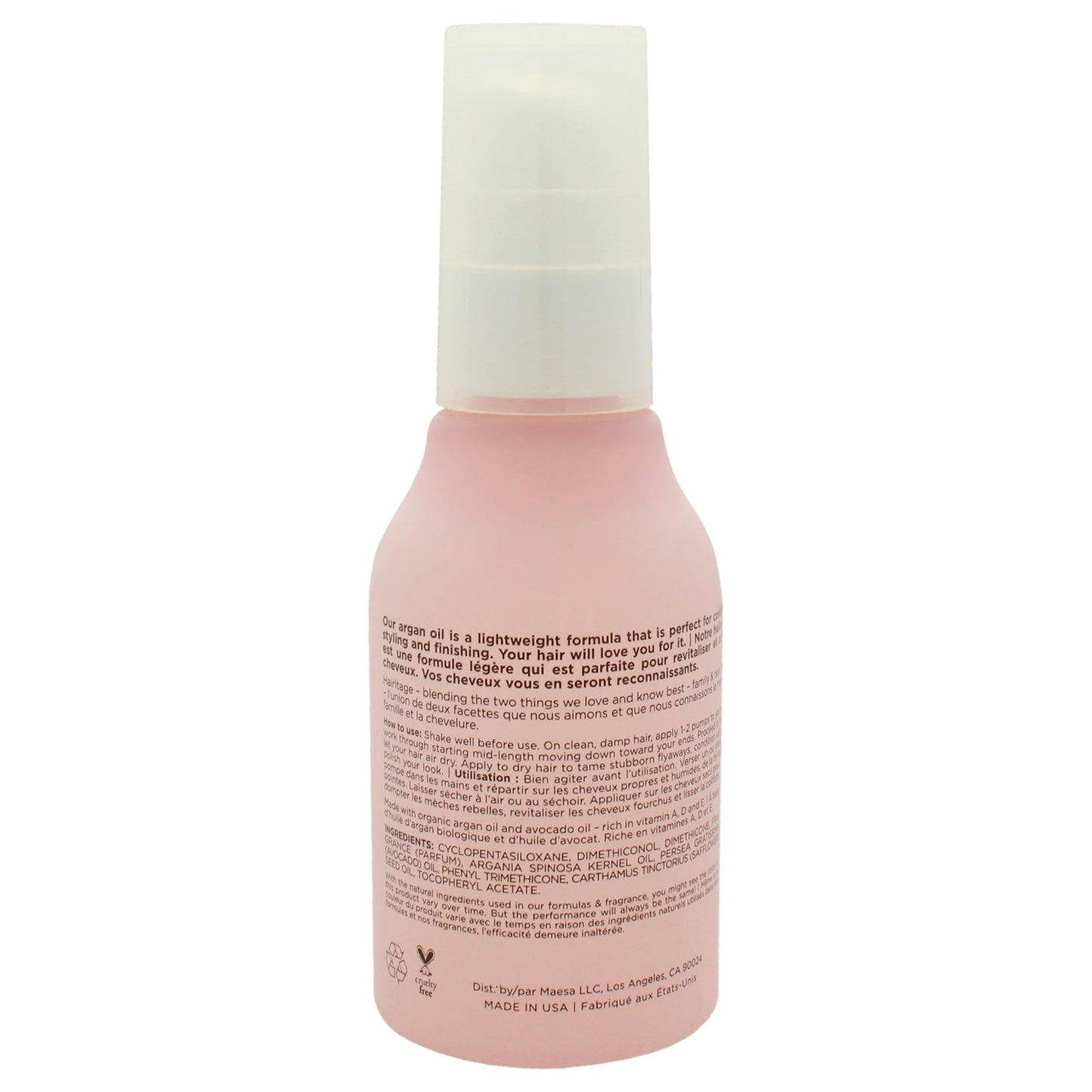 Hairitage By Mindy Smooth It Over with Argan Oil Elixer for Unisex - 3.4 oz Oil