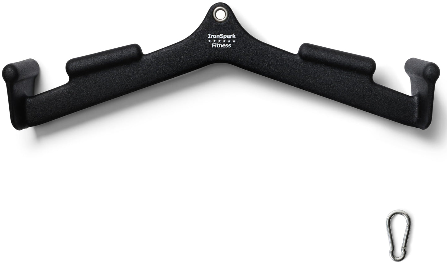 IronSpark Fitness Lat Pulldown Attachments, Cable Machine Attachment, Cable Attachments For Gym, Tricep Pull Down Attachment, Tricep Bar, Curl Bar, T Bar Row Attachment, Lat Pull Down Bar (Medium 24")