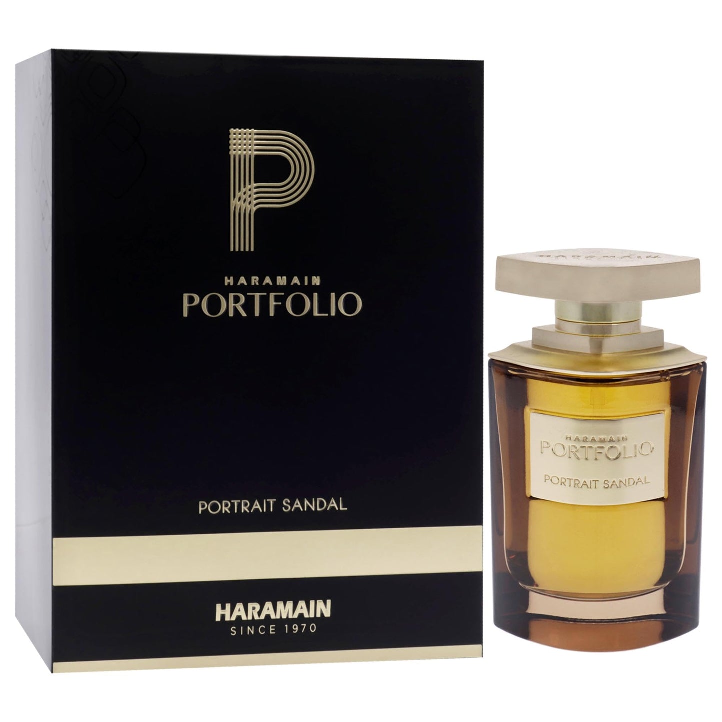 Al Haramain Portfolio Portrait Sandal - Arabian Perfume for Women and Men - Unisex Perfume - Long Lasting Perfume for Men and Women - 2.5 oz