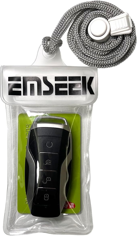 Waterproof Car Key Fob Case Swim Dry Key Shell Bag Surf Wallet Waterproof Holder Pouch for Key ID Credit Card