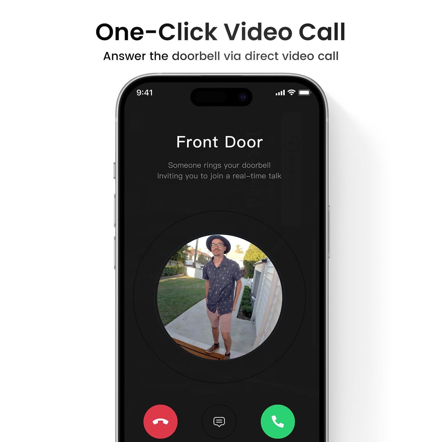 AOSU Doorbell Camera Wireless- Head-to-Toe View, Intelligent Package Detection, 2.4G WiFi Video Doorbell with Chime, Support Local Storage, Smart Human Detection, Works with Alexa and Google Assistant