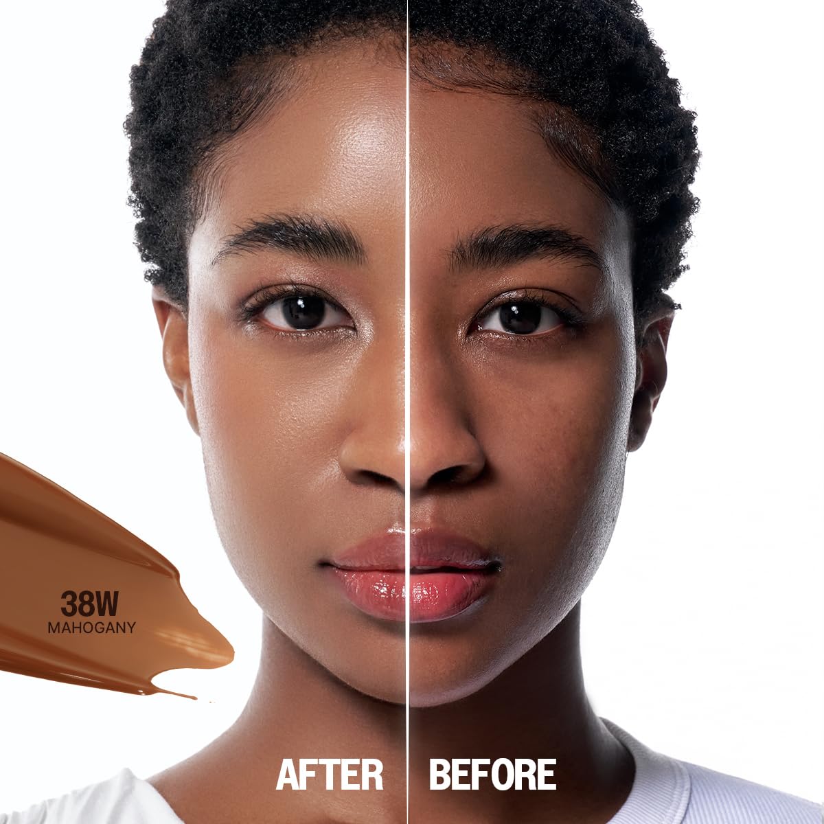 CLIO Kill Cover Founwear Cushion Foundation – Korean Makeup, Full High Coverage, Airy Satin Finish, Skin Fit, 38W MAHOGANY
