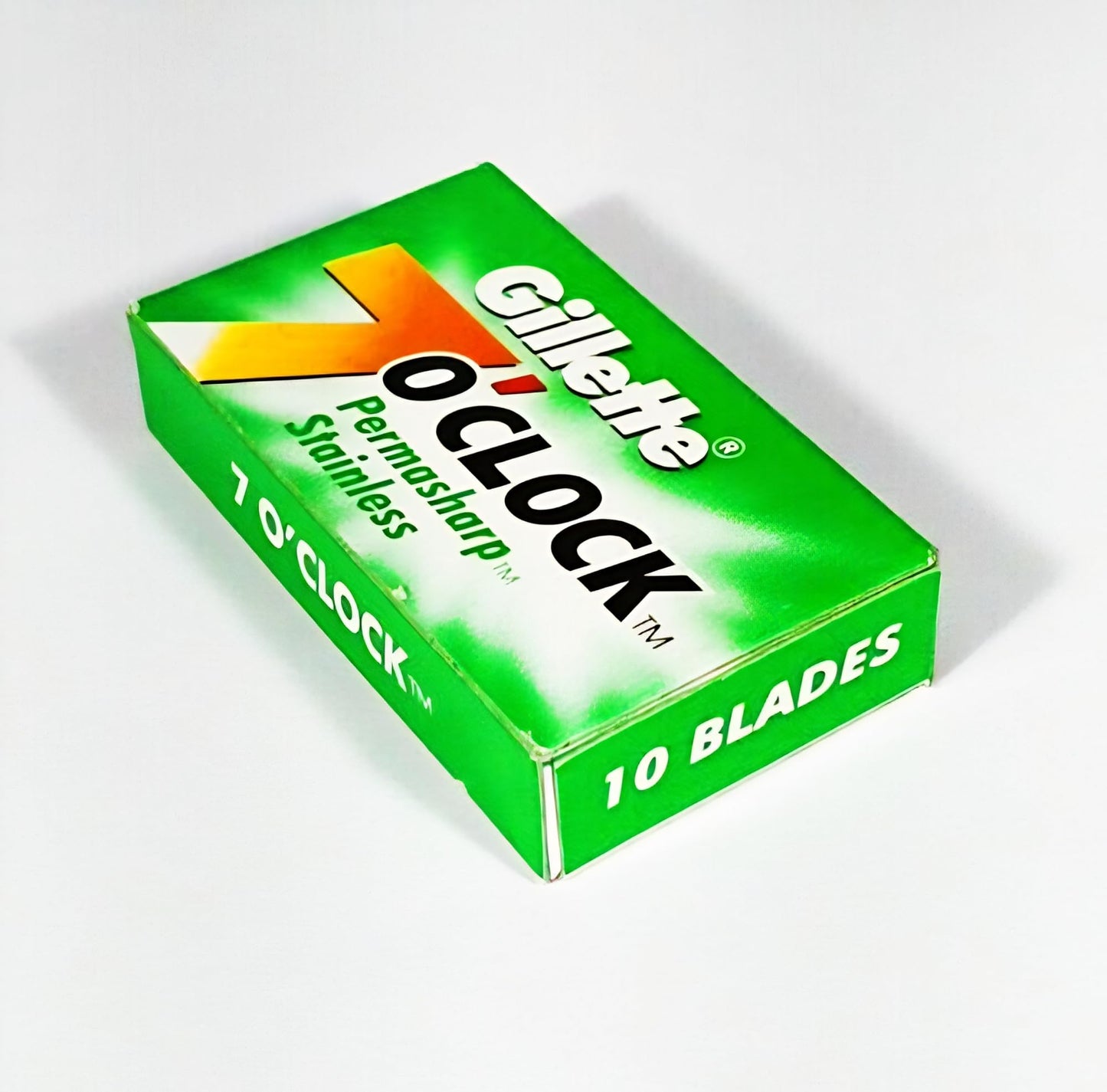 100 Gillette 7 o' Clock Permasharp Double Edge Razor Blades