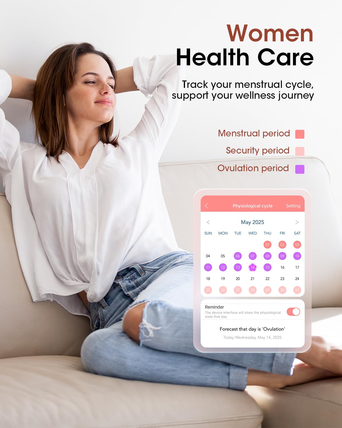 AKUMAKA Smart Watches for Women Men, Android Smart Watch (Answer/Make Call) with Sleep/SpO2/Activity/Heart Rate Monitor, 120+ Sport Modes, Fitness Watch for Android iPhone Compatible, 2 Bands