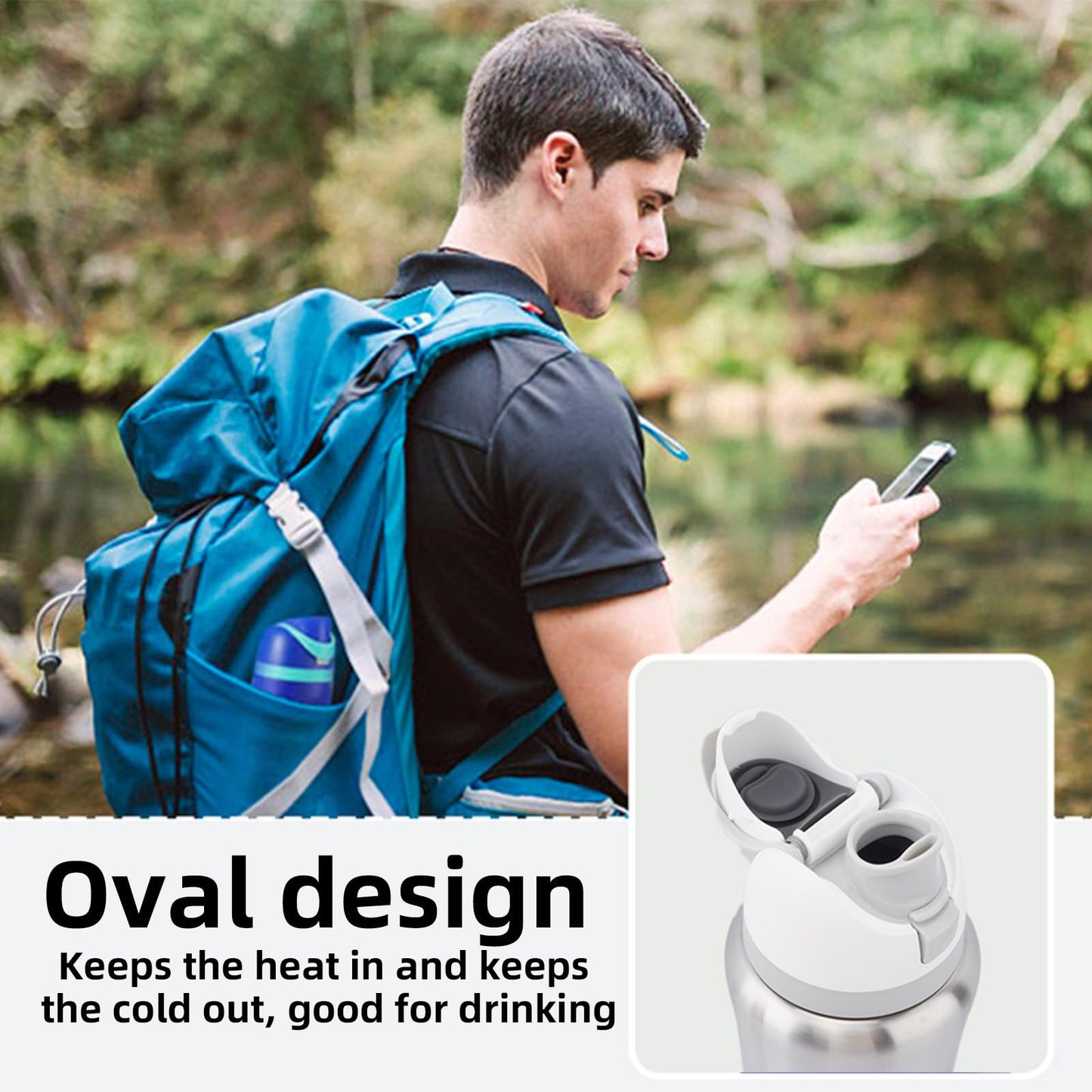 QAZVYX Replacement Cap for Owala Freesip, One-Touch Water Bottle Top Cap Compatible with Owala Cup 16oz 24oz 32oz 40oz, BPA-Free Replacement Accessory for Owala Free Sip, No Leak, Off-White. (1white)