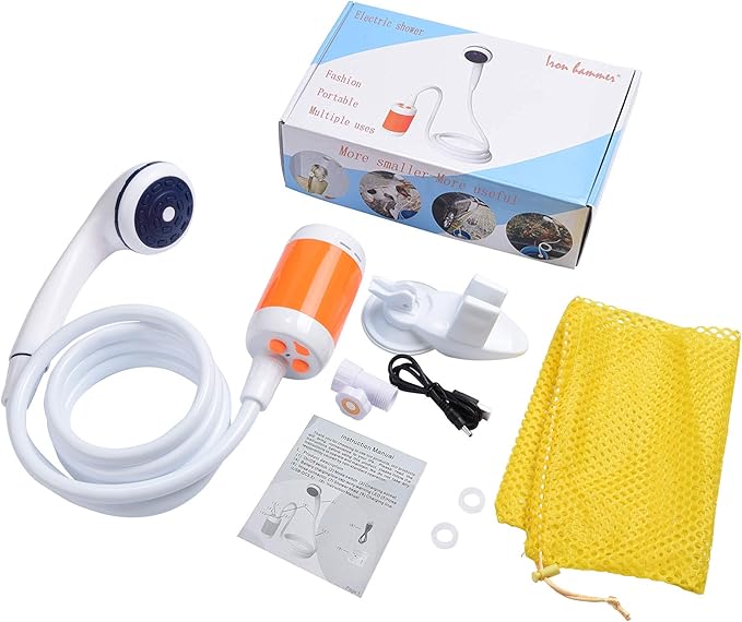 Iron Hammer Portable Shower Camp Shower Rechargeable Shower Camping Shower pet Shower
