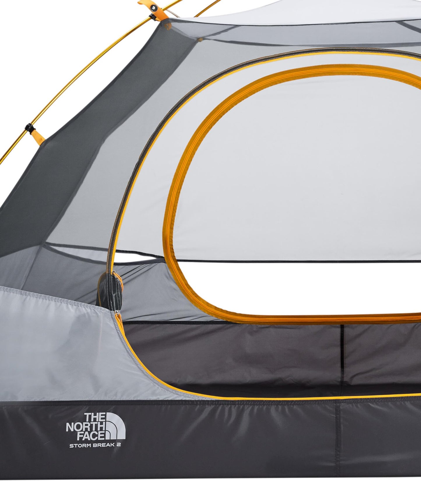 The North Face Stormbreak 2 Two-Person Camping Tent | High Low Ventilation Openings for Optimal Airflow, Water Repellent Finish, Golden Oak/Pavement, One Size