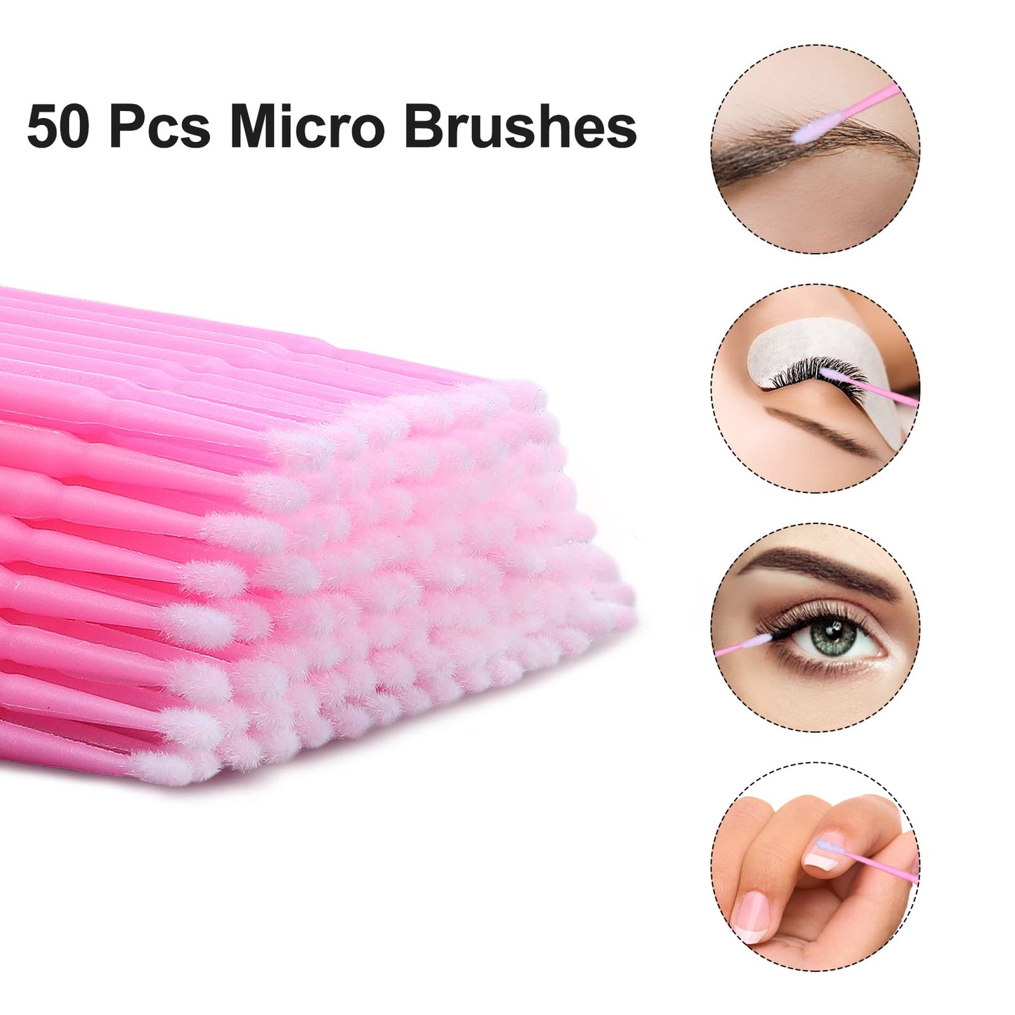 Lash Fan, 105 Pcs USB Mini Portable Fans Rechargeable Electric Handheld Air Conditioning Lash Shampoo Brushes Nose Blackhead Facial Cleaning Brush Plastic Wash Bottle (pink)