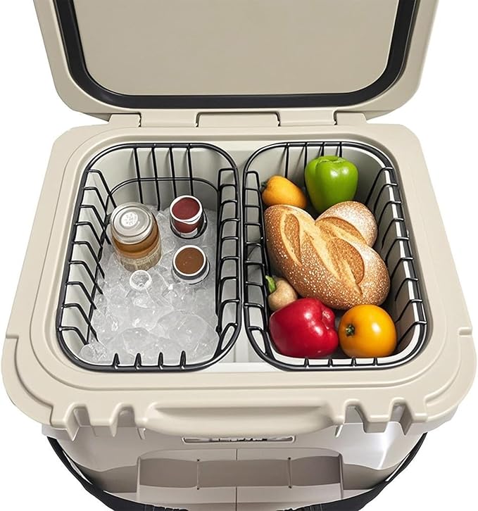 Cooler Basket for YETI Roadie 24,Keep Smaller Items Dry and Stay Goods High,YETI Roadie 24 Accessories,YETI Ice Compatible with YETI Cooler Accessories,Good to Hold Fruit,Utensils,etc