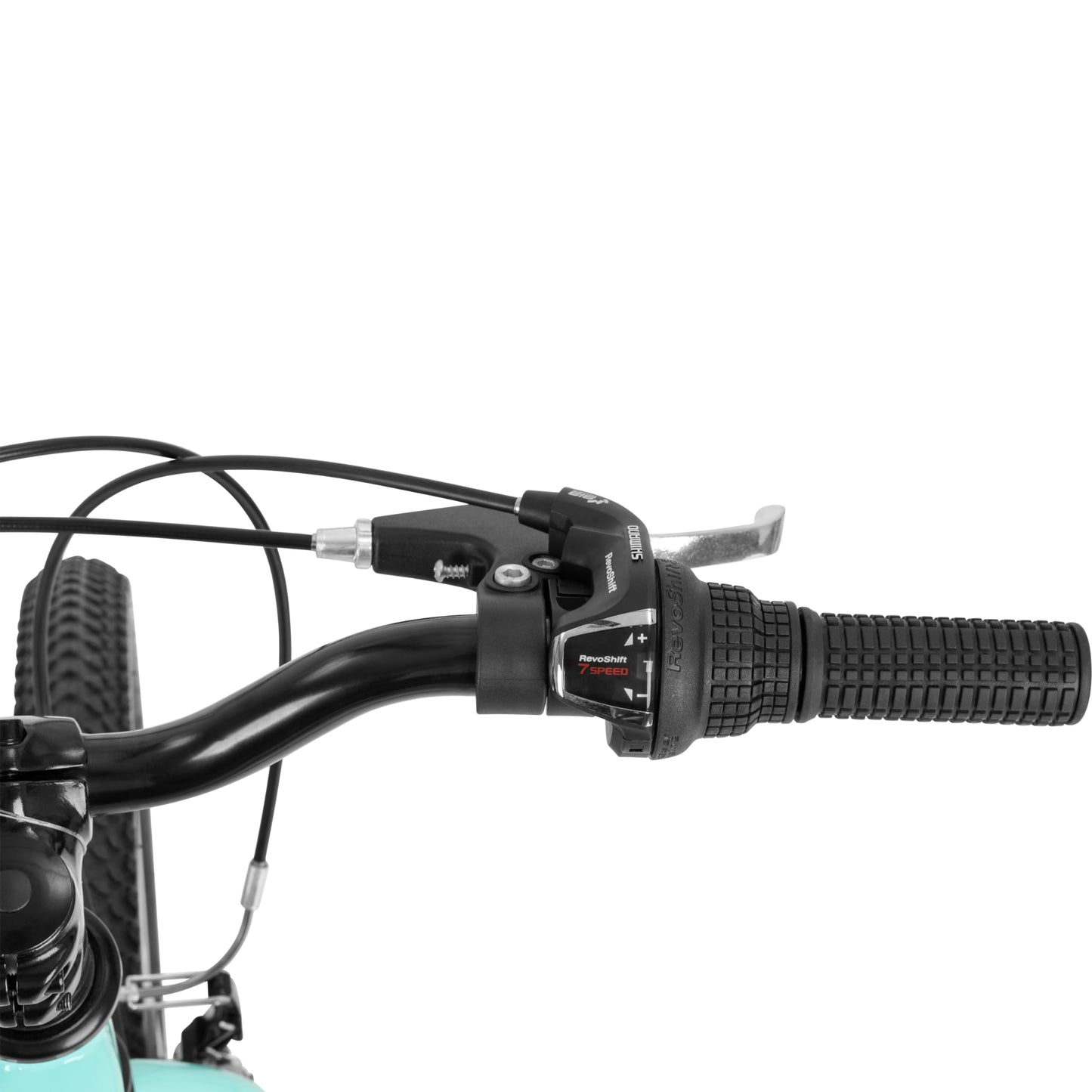 Retrospec Dart 20 & 24 Inch Kids Bike - 7-Speed Hybrid Bicycle for Ages 6-11 with 29in All-Season Tires & Shock Absorption - Adjustable Height Youth Bike with V-Brakes & Smooth Gear Shifting