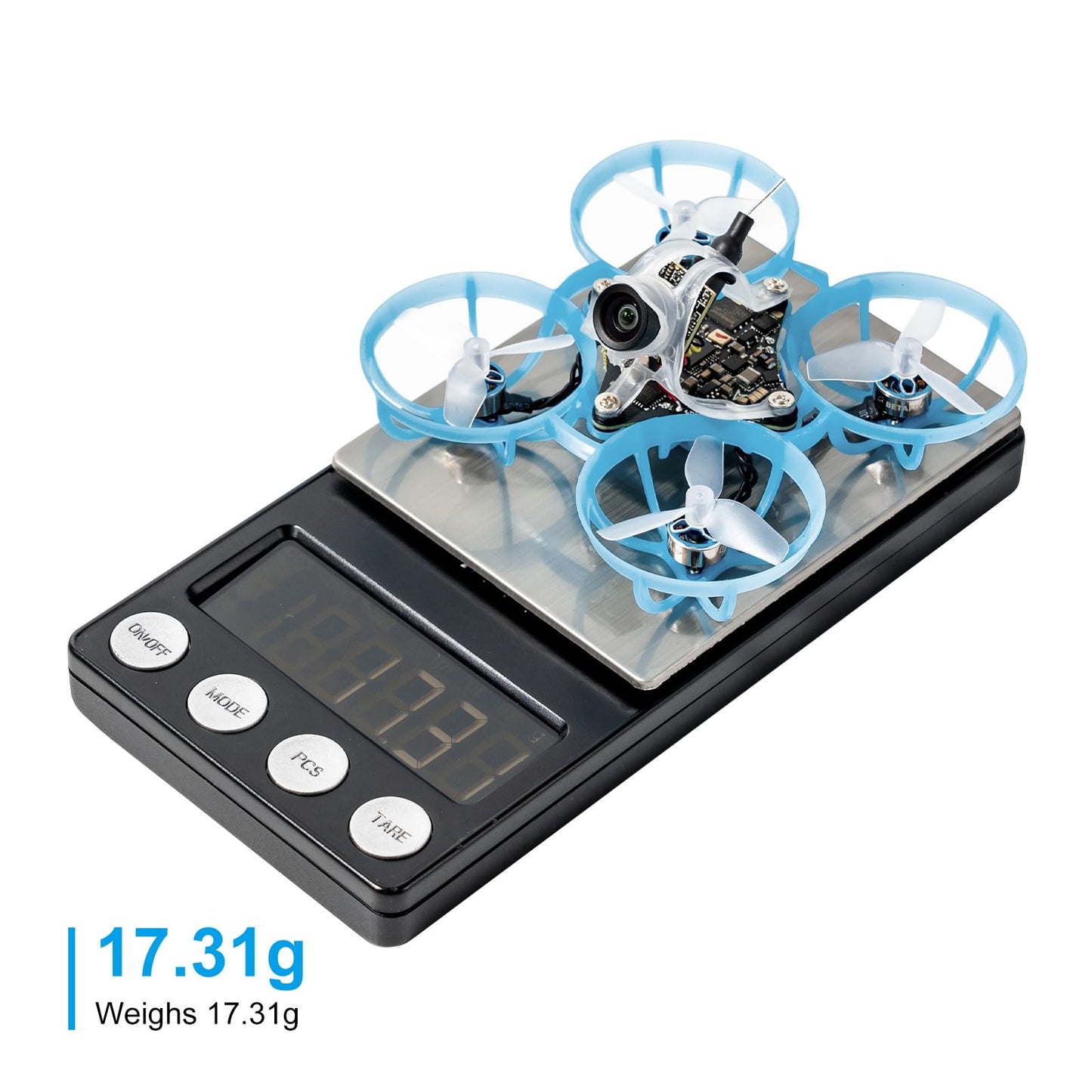 BETAFPV Air65 Brushless Whoop Quadcopter, 1S Ultralight 65mm Micro Whoop Drone with C03 FPV Camera, 0702SE Ⅱ 27000KV Motors, G473 5IN1 Air Brushless FC ELRS Receiver for Indoor Outdoor FPV Racing