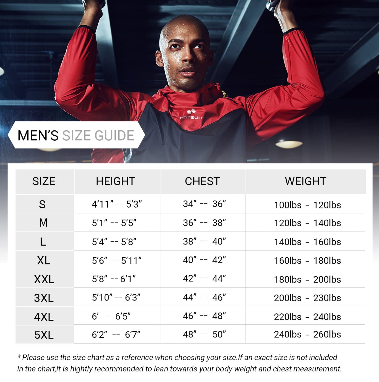 HOTSUIT Sauna Suit for Men Sweat Sauna Jacket Pant Gym Workout Sweat Suits, Gray, S
