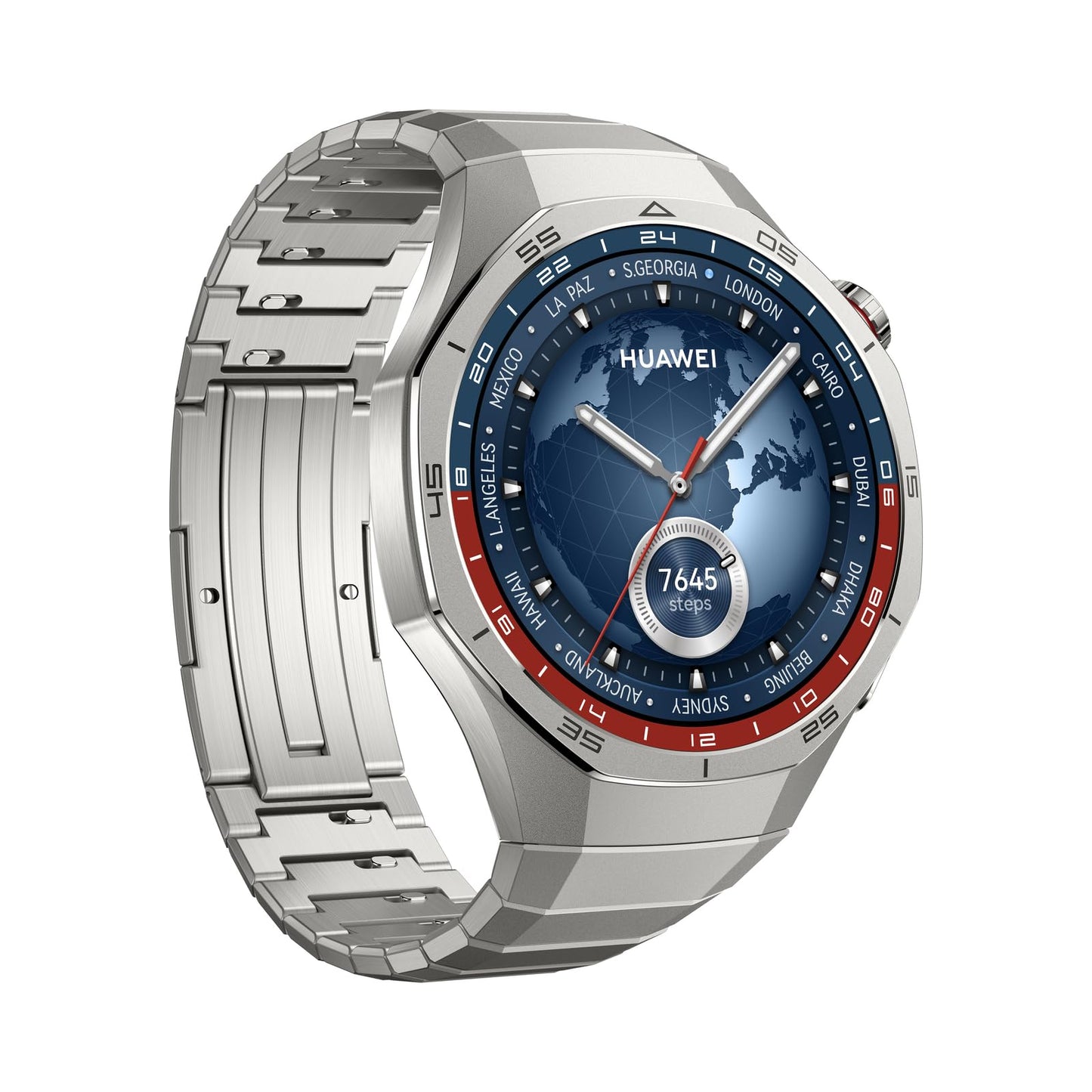 HUAWEI Watch GT 5 Pro 46 mm Smartwatch, Sharp-Edged Design, up to 14 Days Battery Life, Pro-Level Sports Watch, Health Tracking, Compatible with iOS and Android, Titanium (GT 5 Pro 46 mm, Titanium)
