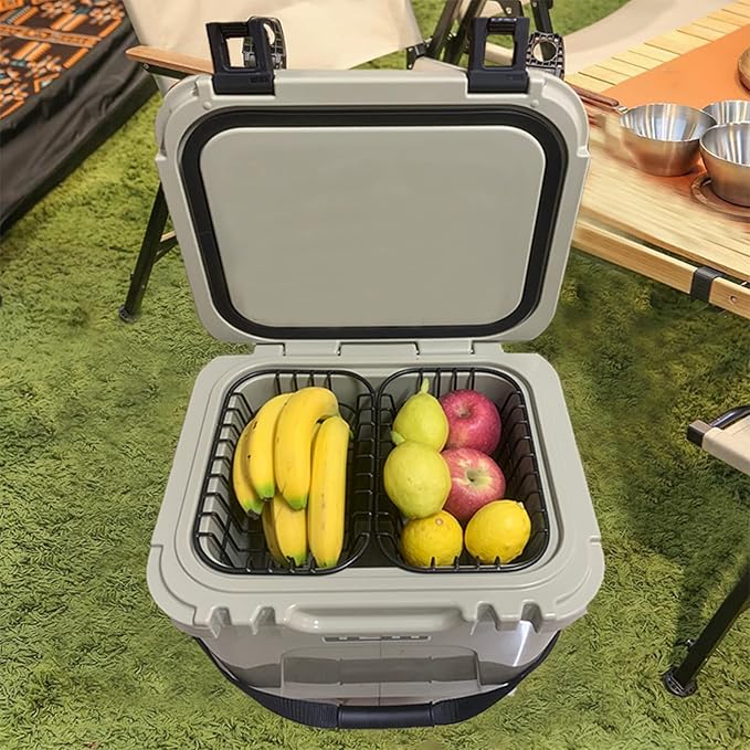 Cooler Basket for YETI Roadie 24,Keep Smaller Items Dry and Stay Goods High,YETI Roadie 24 Accessories,YETI Ice Compatible with YETI Cooler Accessories,Good to Hold Fruit,Utensils,etc