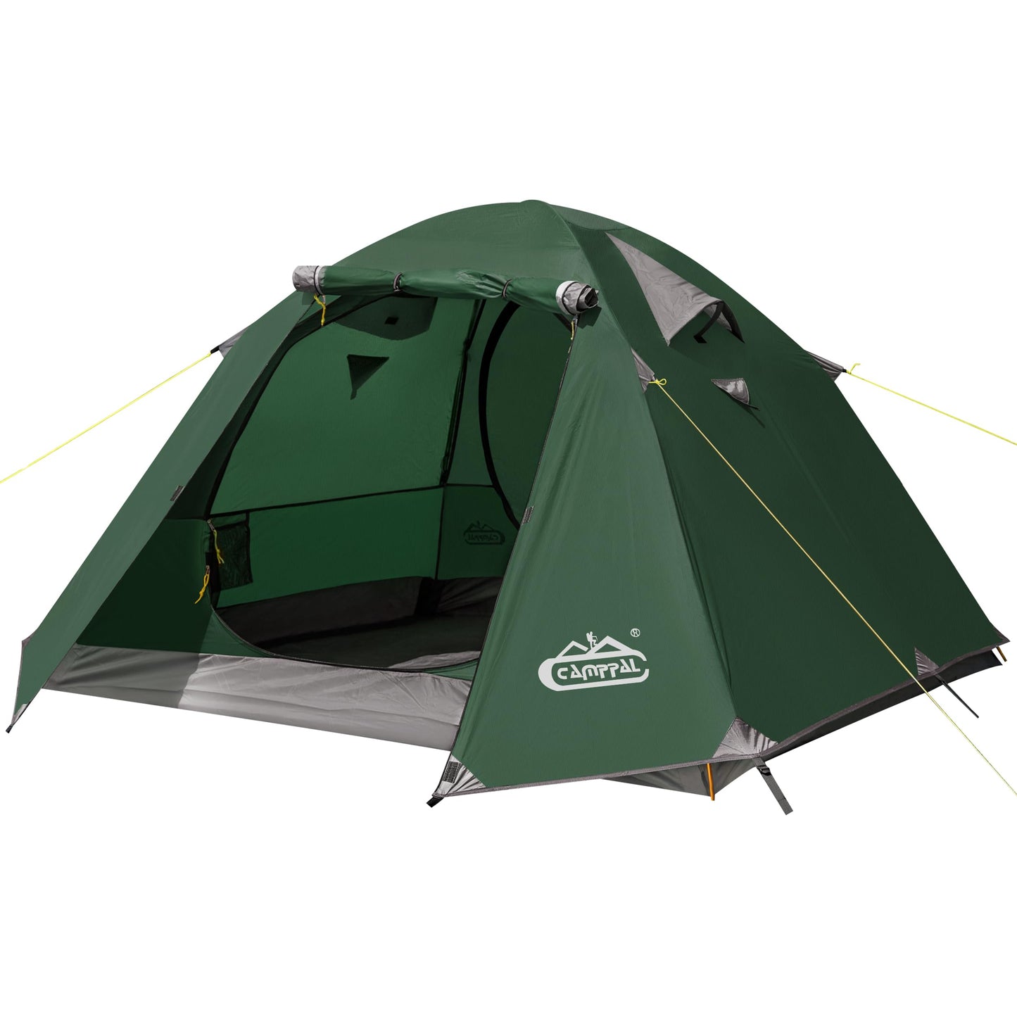 Camppal 2-3 Person Backpacking Tent, Waterproof Windproof 4 Season Tent for Camping, Easy Setup 2 Person Tent for Backpacking, Hiking, Hunting, Motor Cycling & Biking
