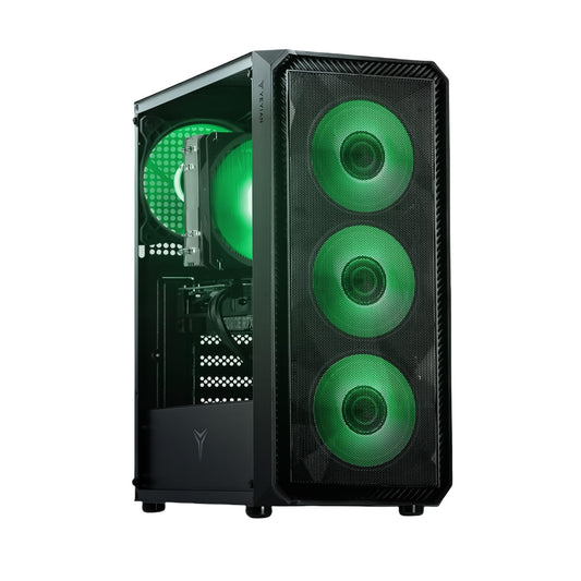 YEYIAN Tanto AI Gaming Desktop - AMD Ryzen 7 9700X 5.5 GHz | RTX 5070 12GB GDDR7 | 32GB DDR5 RGB 6000MHz | 2TB Gen4 NVMe SSD | B650 Wi-Fi | 750W 80+ Gold | Win 11 Home Pre Built Tower PC